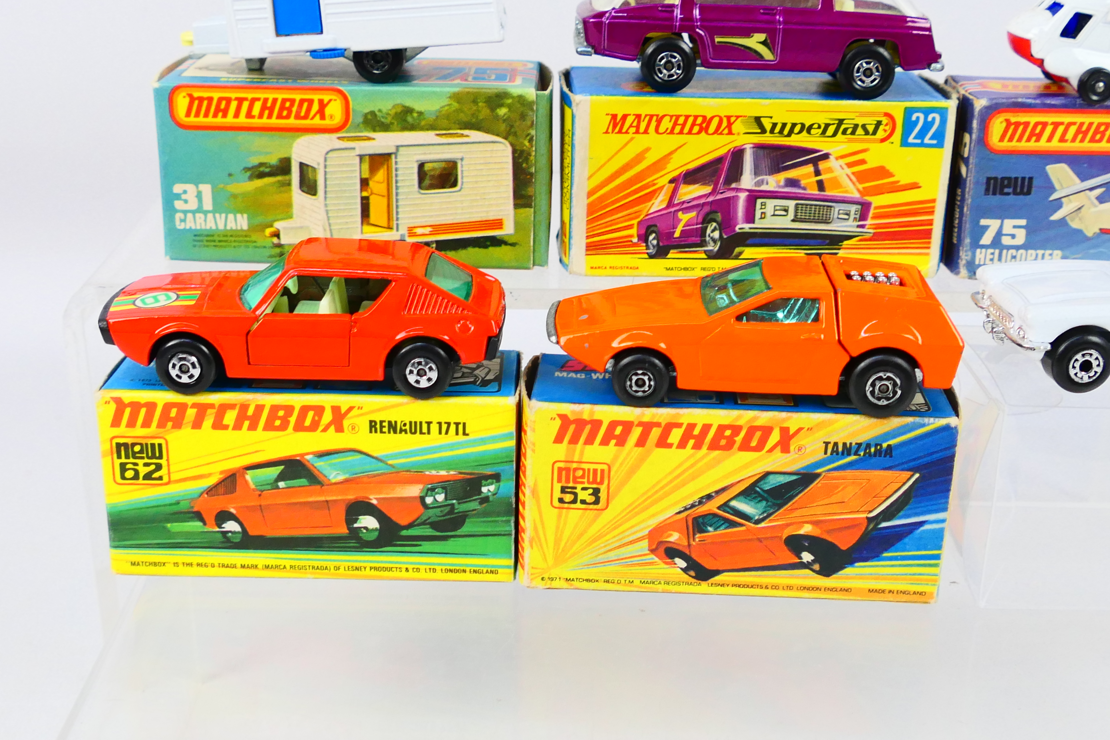 Matchbox - Superfast - 6 x models, Freeman Inter-City Commuter # 22, Caravan # 31, Tanzara # 53, - Image 4 of 5