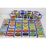 Oxford Diecast - A collection of 50 Oxford Diecast Metal vehicles including busses with adverts: