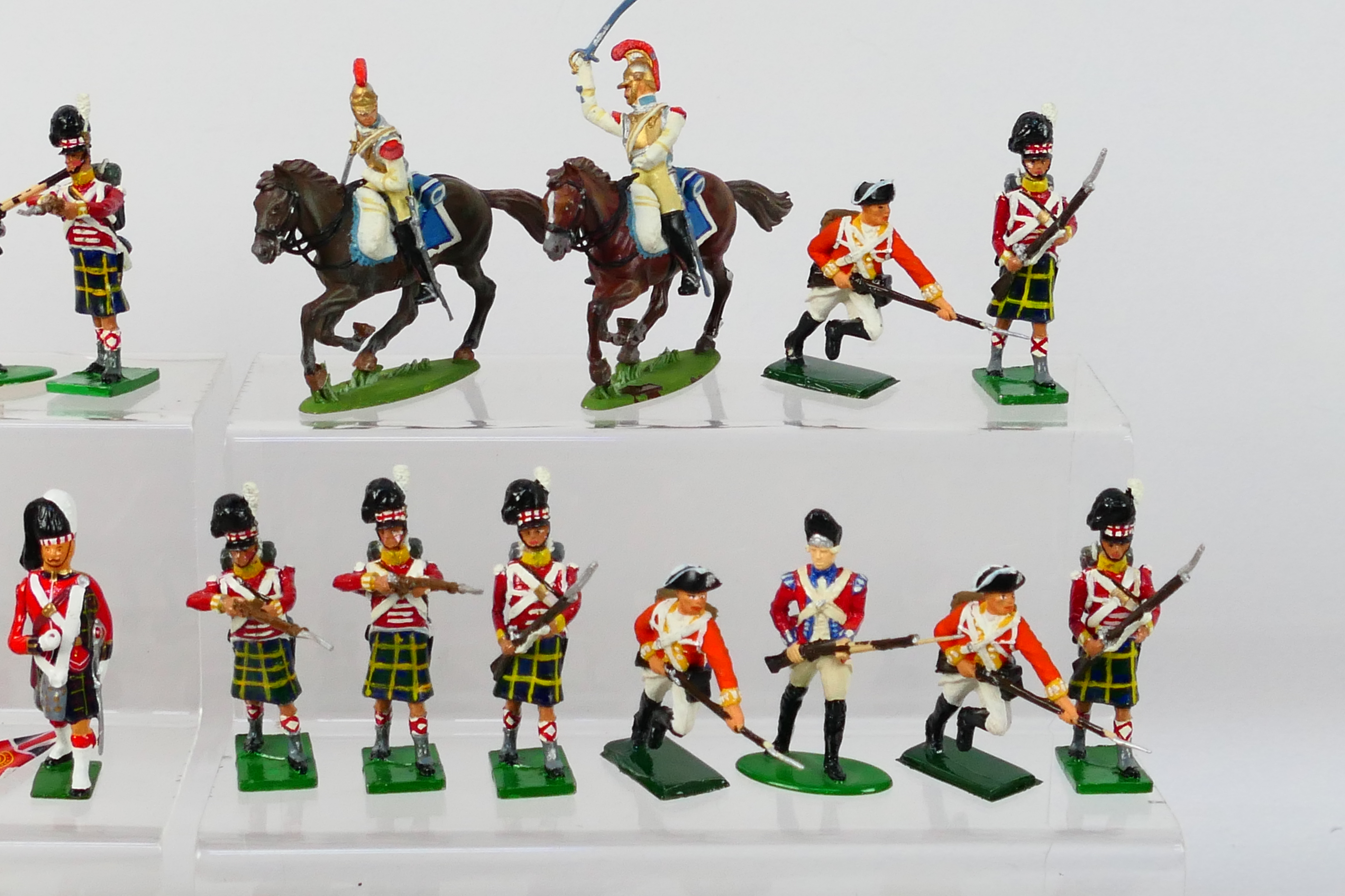 Britains - Unbranded - An small assortment of unboxed hand painted plastic soldiers themed as the - Image 3 of 5