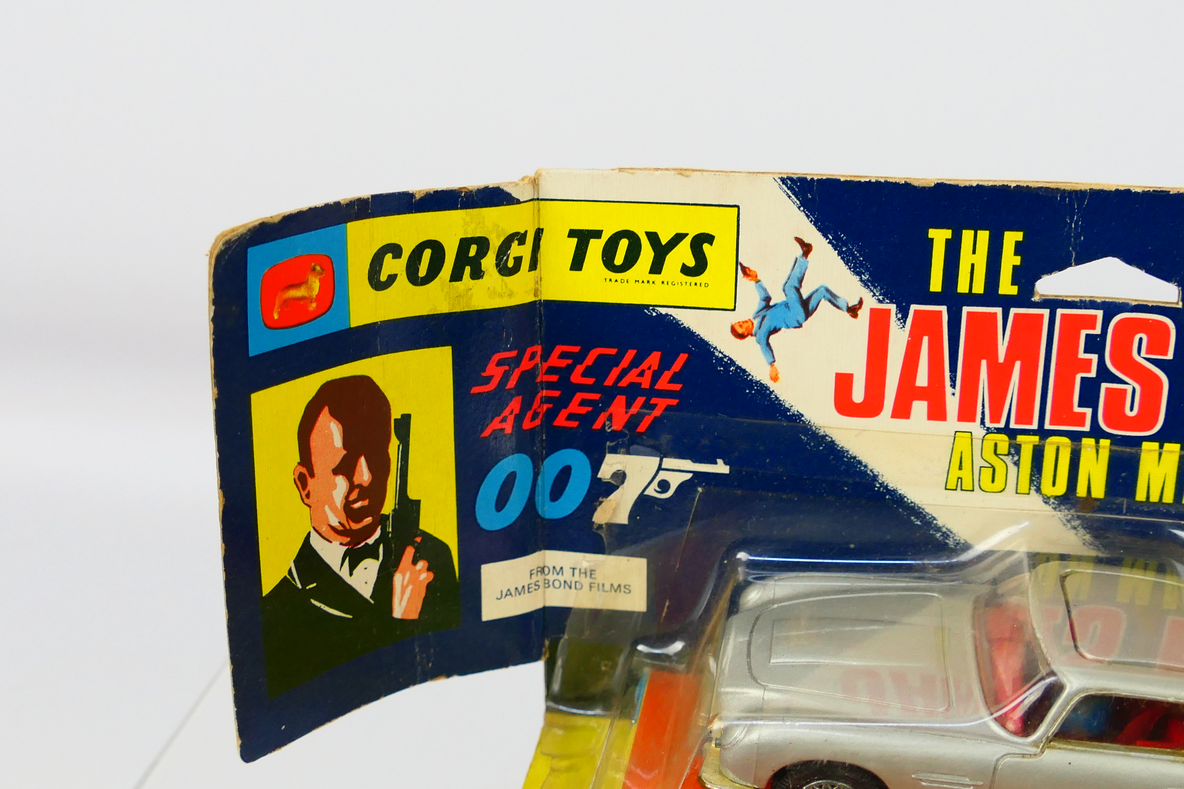 Corgi - James Bond - An unopened 007 Aston Martin DB5 in the early pictorial wing flap packaging # - Image 4 of 8