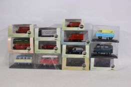 Oxford - Diecast - An assortment of 13 Oxford diecast 1/43 and 1/76 scale vehicles including Austin