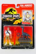 Kenner - Jurassic Park - A 1993 (Series 1) Blister packed figure of Tim Murphy with Retracting