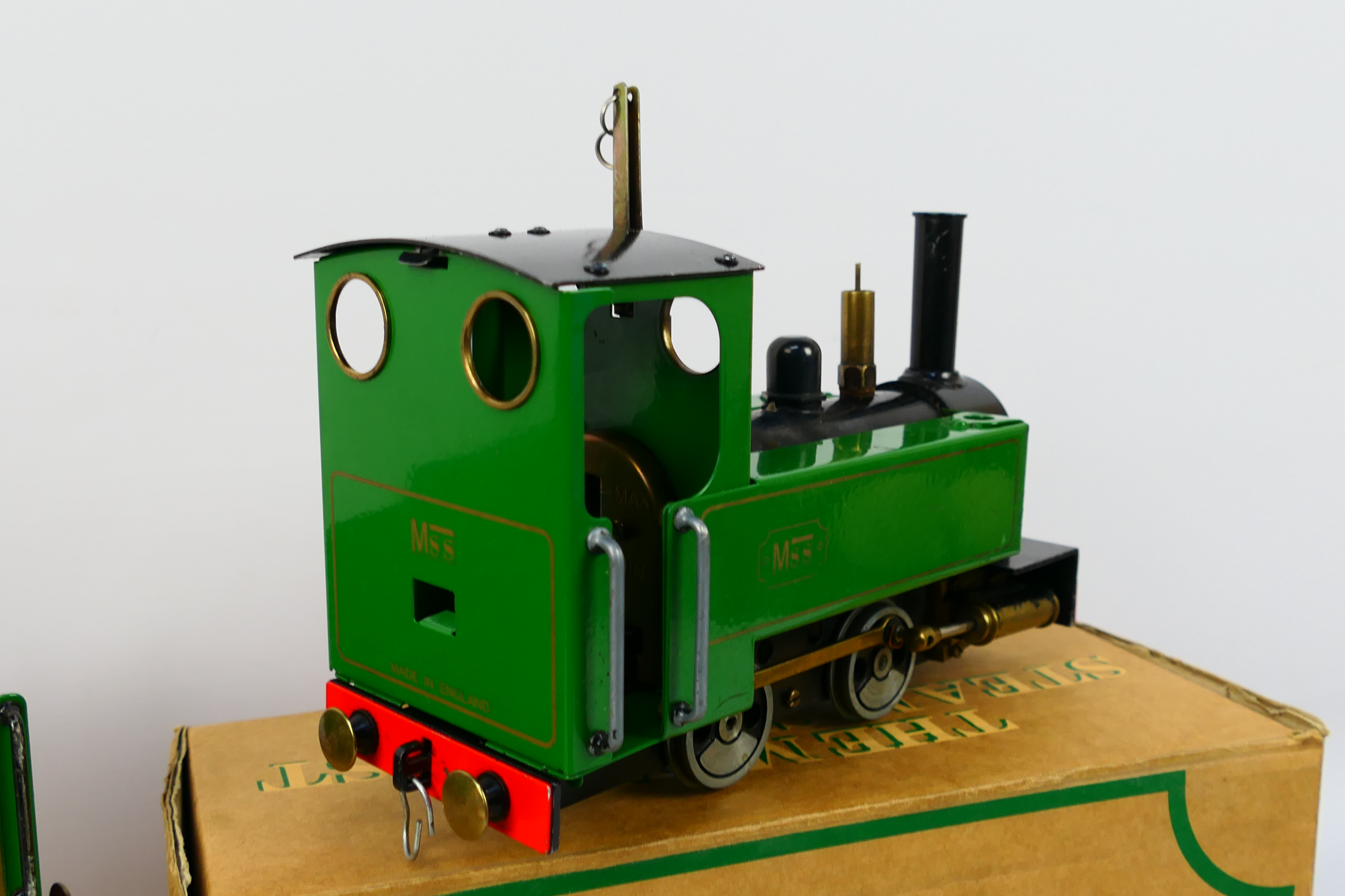 MSS (The Model Steam Specialist) - A boxed MSS G Gauge 0-4-0 steam tank locomotive, - Image 4 of 10