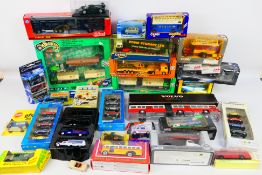 NZG - Cararama - Efsi - Other- A mainly boxed collection of diecast and plastic model vehicles in