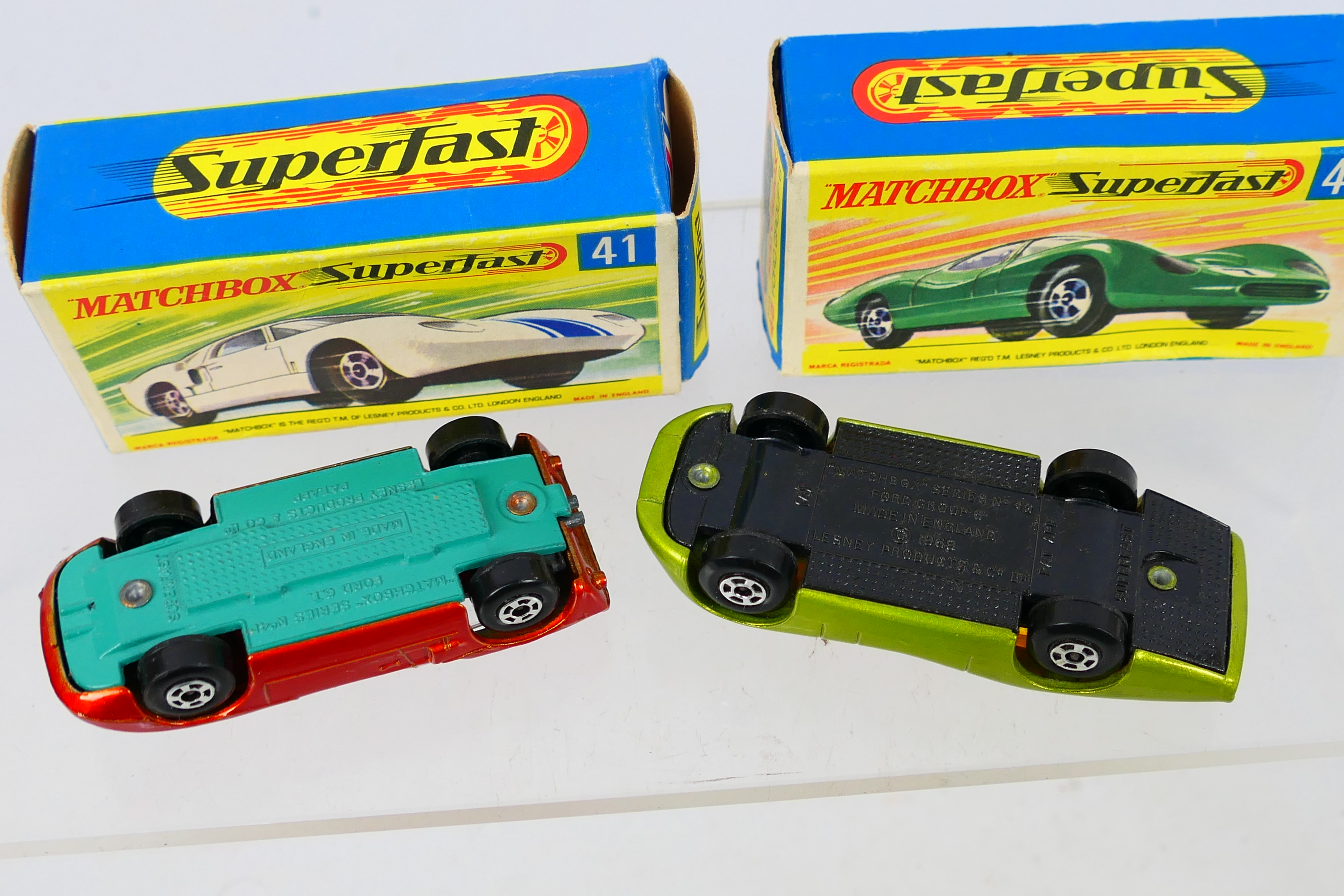 Matchbox - Superfast - 2 x boxed Ford models, - Image 5 of 5