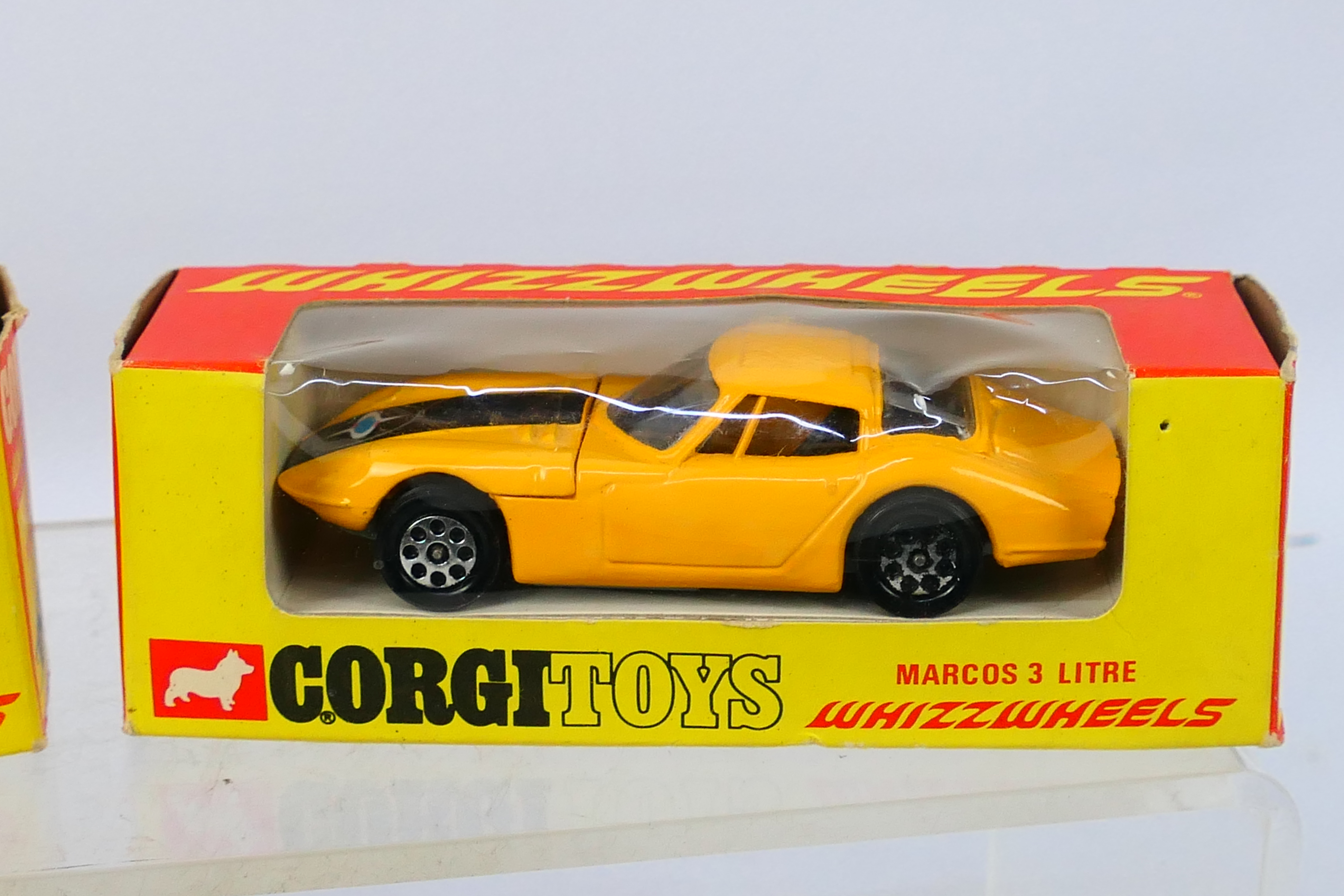 Corgi - 3 x boxed models, Marcos 3 Litre # 377, Alfa Romeo P.33 # 380 and Porsche 917 # 385. - Image 4 of 8