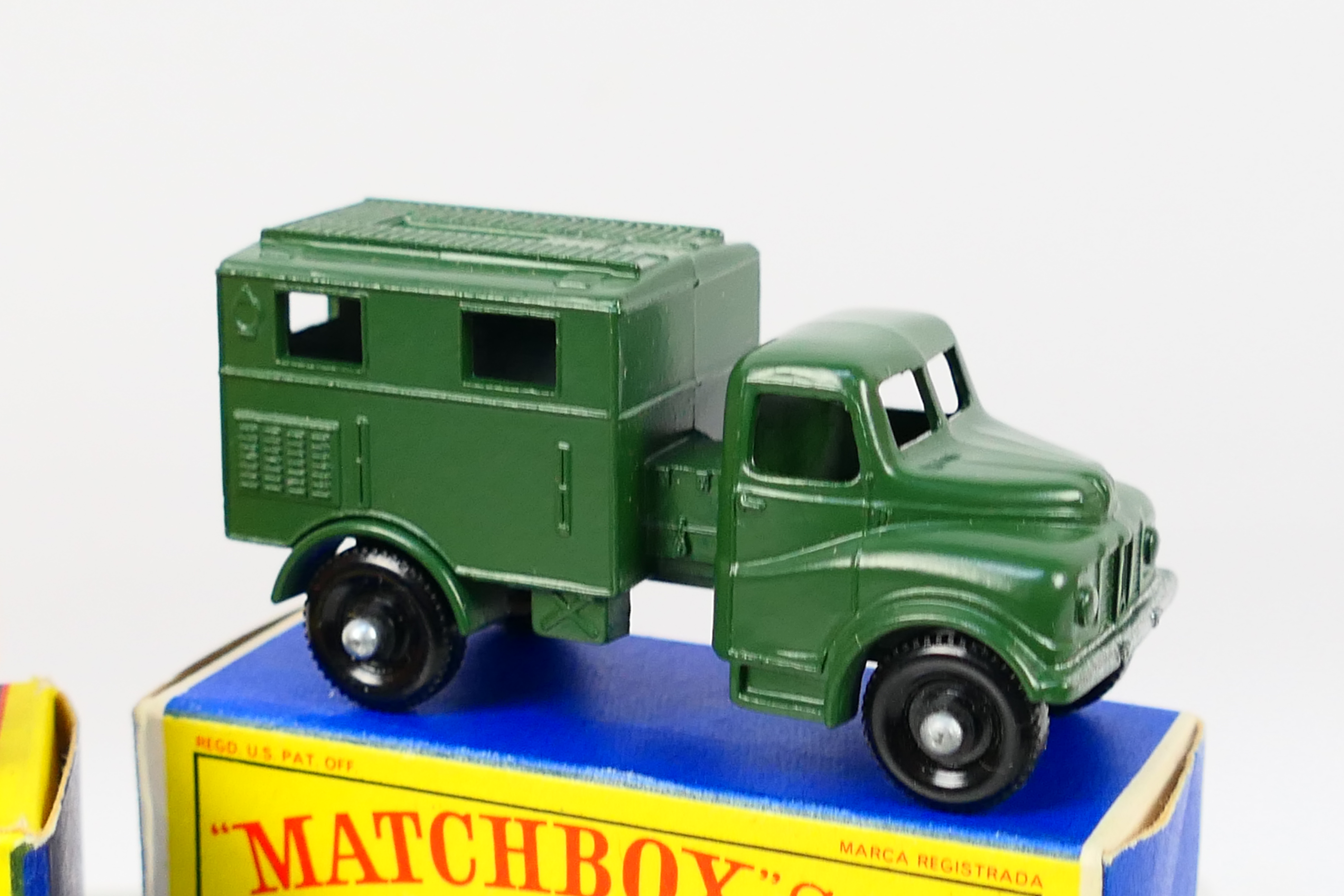Matchbox - 3 x boxed models, Merryweather Marquis Fire Engine # 9, Weatherill Hydraulic Loader # 24, - Image 4 of 6