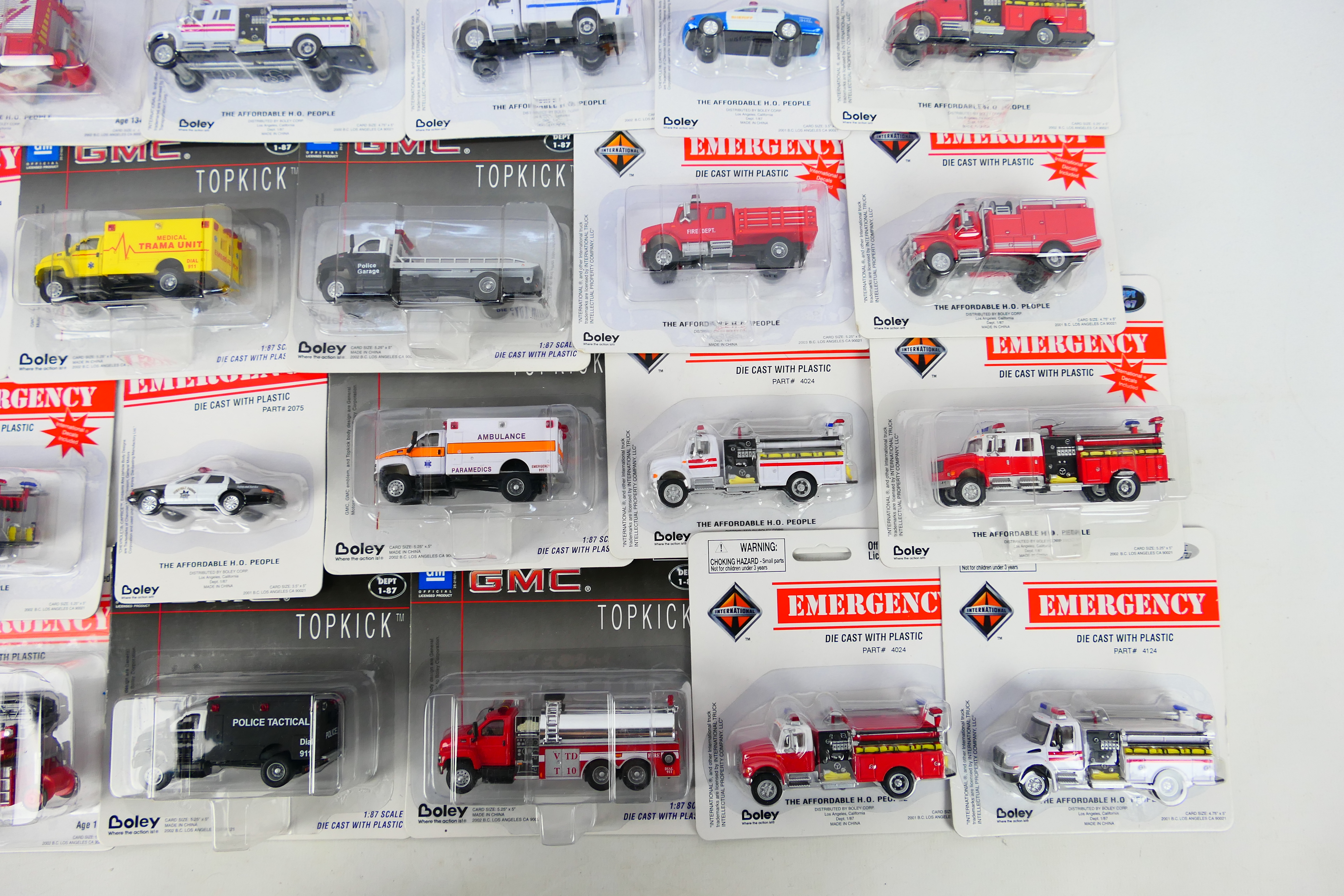 Boley - Diecast - Blister - An assortment of 20 1/87 scale U.S. - Image 5 of 5