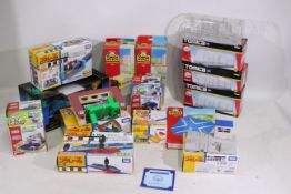 Solido - Tomy - Diecast - An assortment of 14 Tomica World railway items including Cross Road