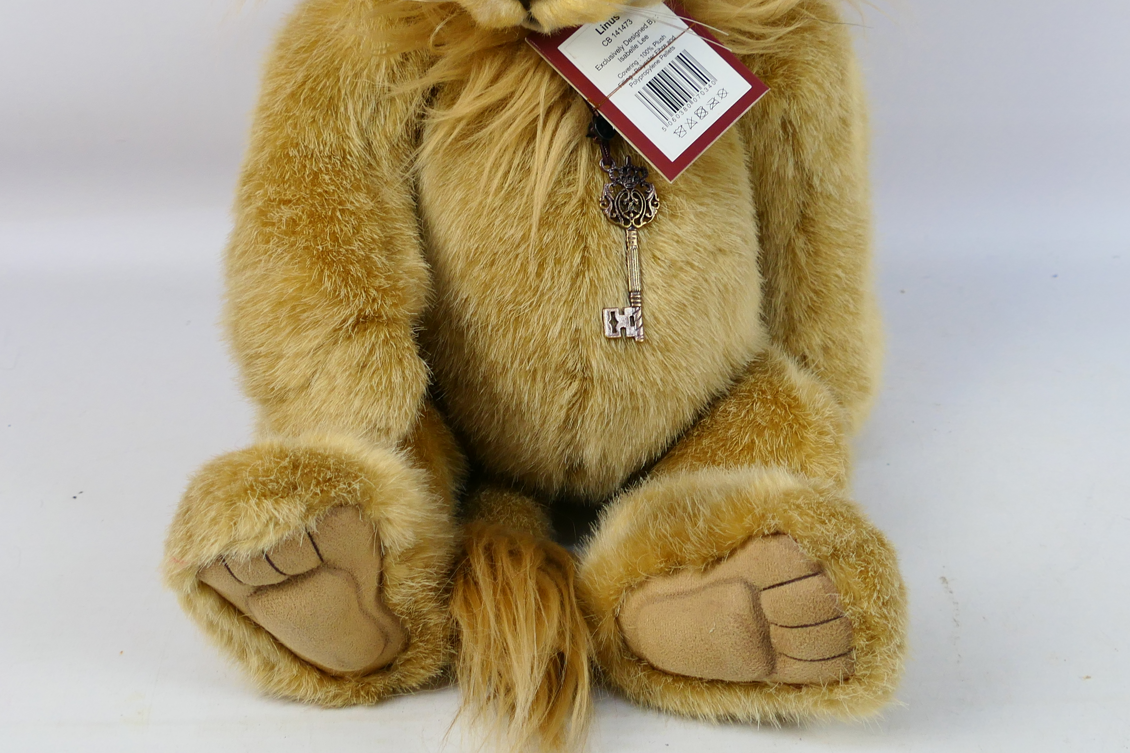 Charlie Bear - Plush - A Charlie Bear Collectors Plush Named Linus (#CB141473) 50cm, - Bild 3 aus 6