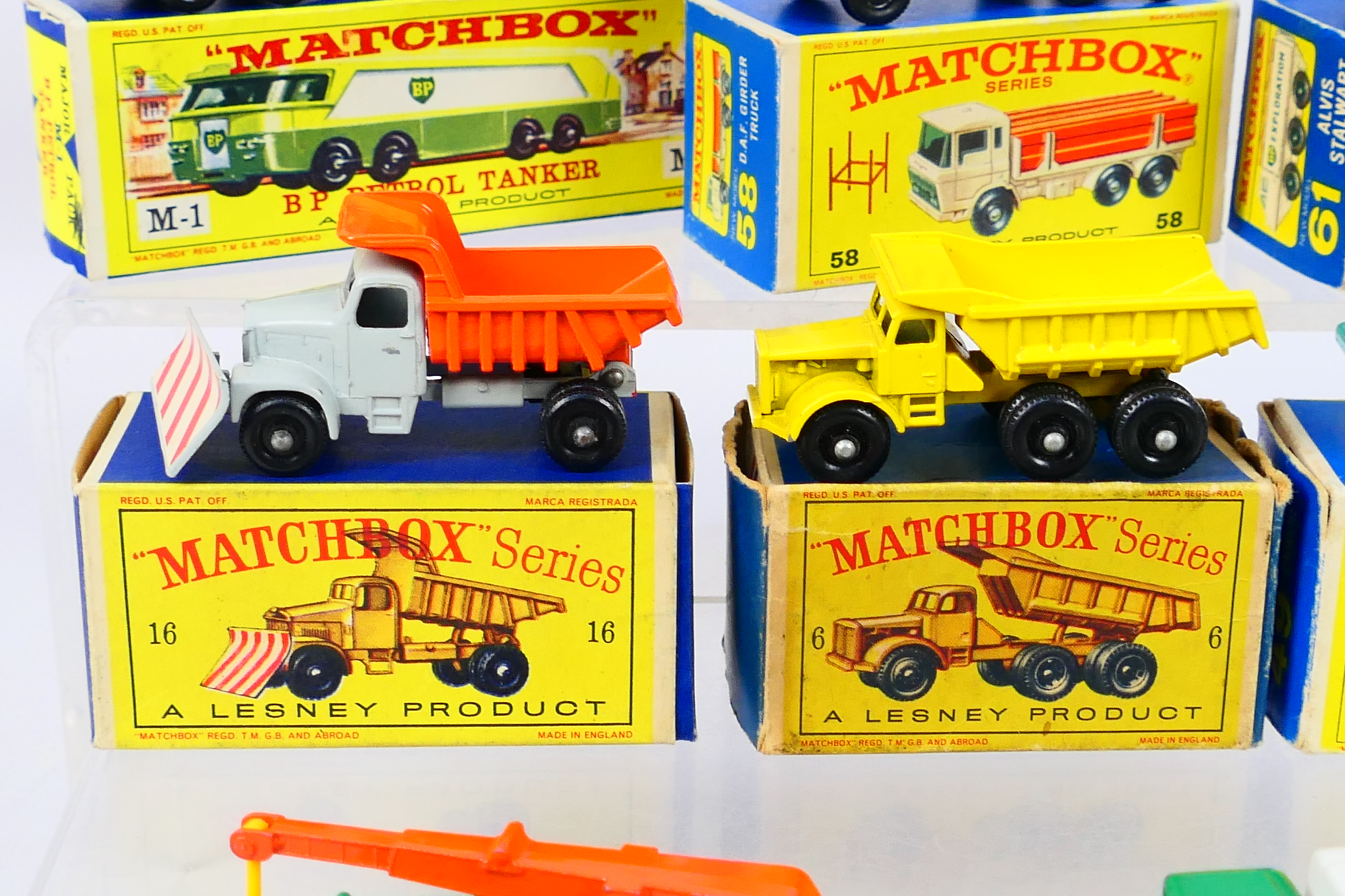 Matchbox - 8 x boxed models, BP Tanker # M-1, Euclid Quarry Truck # 6, - Image 5 of 6