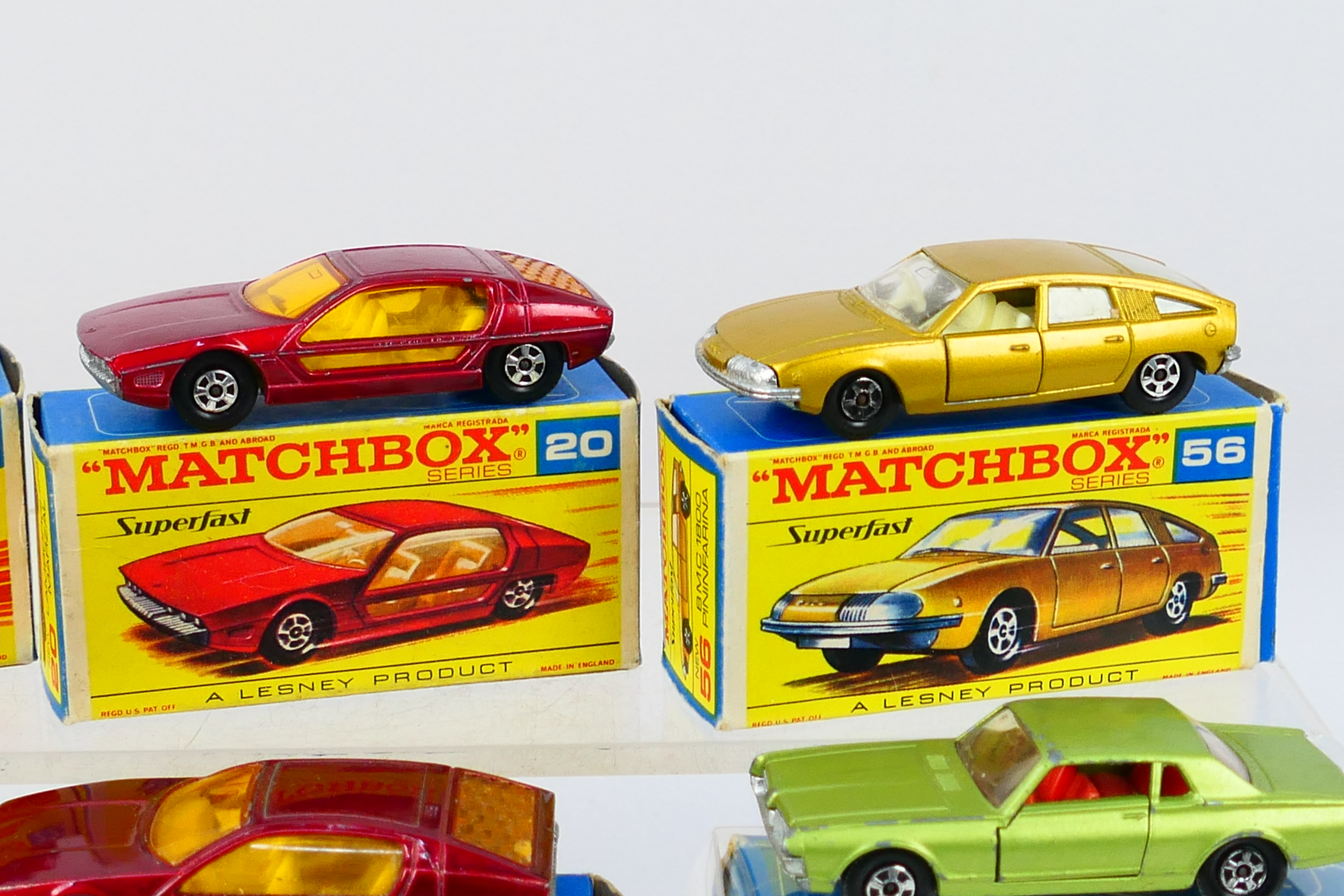 Matchbox - Superfast - 6 x boxed models, Lamborghini Marzal # 20 x 2, - Image 3 of 6