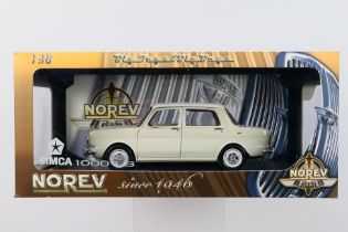 Norev - A boxed Norev #185711 1:18 scale Simca 1000 LS.