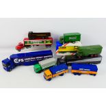Conrad - NZG - Alan Smith - Eligor - Lion Toys - Other - A group of diecast model trucks in various