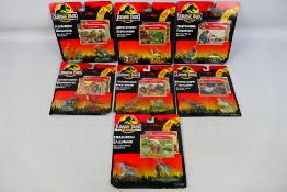 Kenner - Jurassic Park - Diecast- A full collection (All 7) of original 1993 Diecast Dinosaurs from