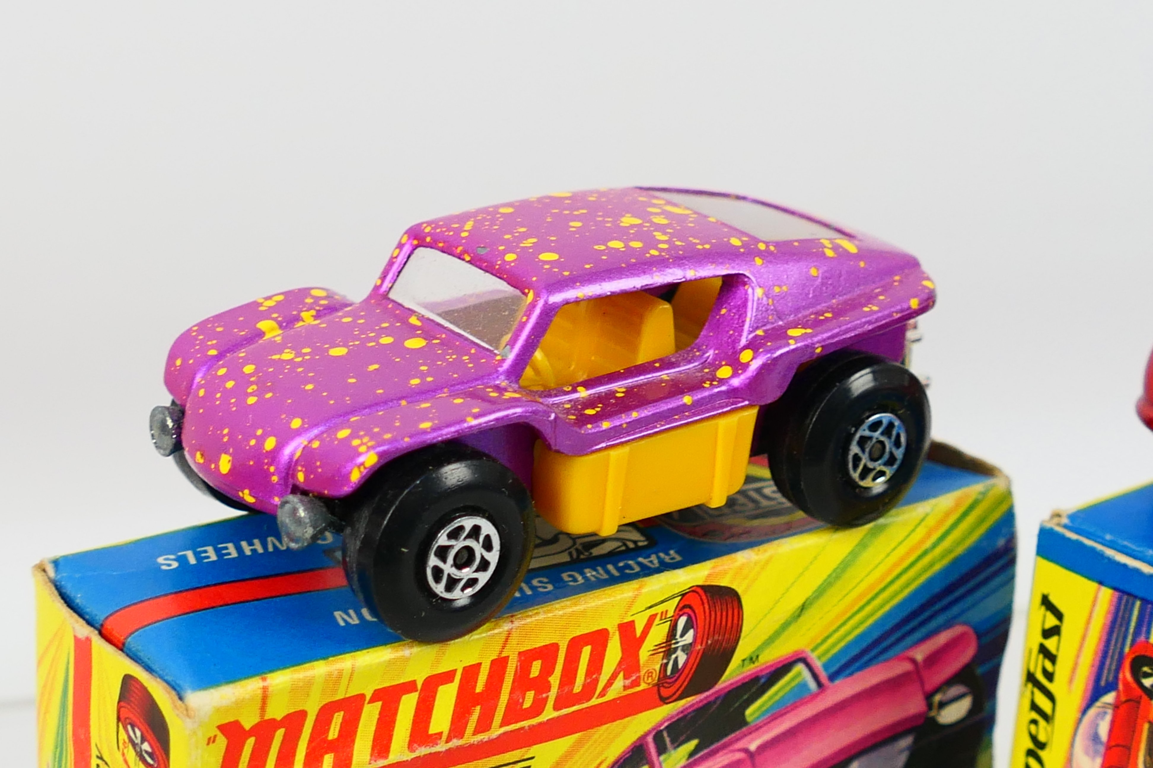 Matchbox - Superfast - 2 x boxed models, Beach Buggy # 30 and Draguar # 36. - Image 2 of 5