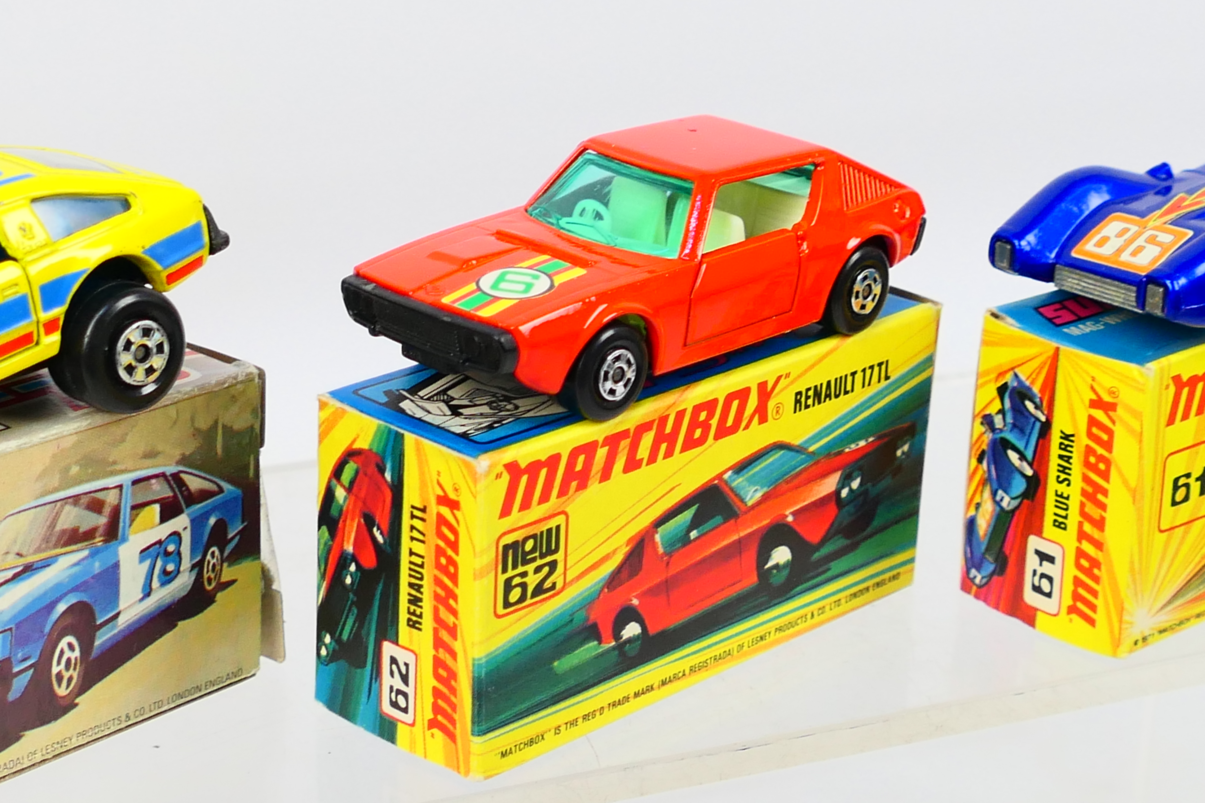 Matchbox - Superfast - 3 x boxed models, Toyota Celica GT # 25, - Image 4 of 7