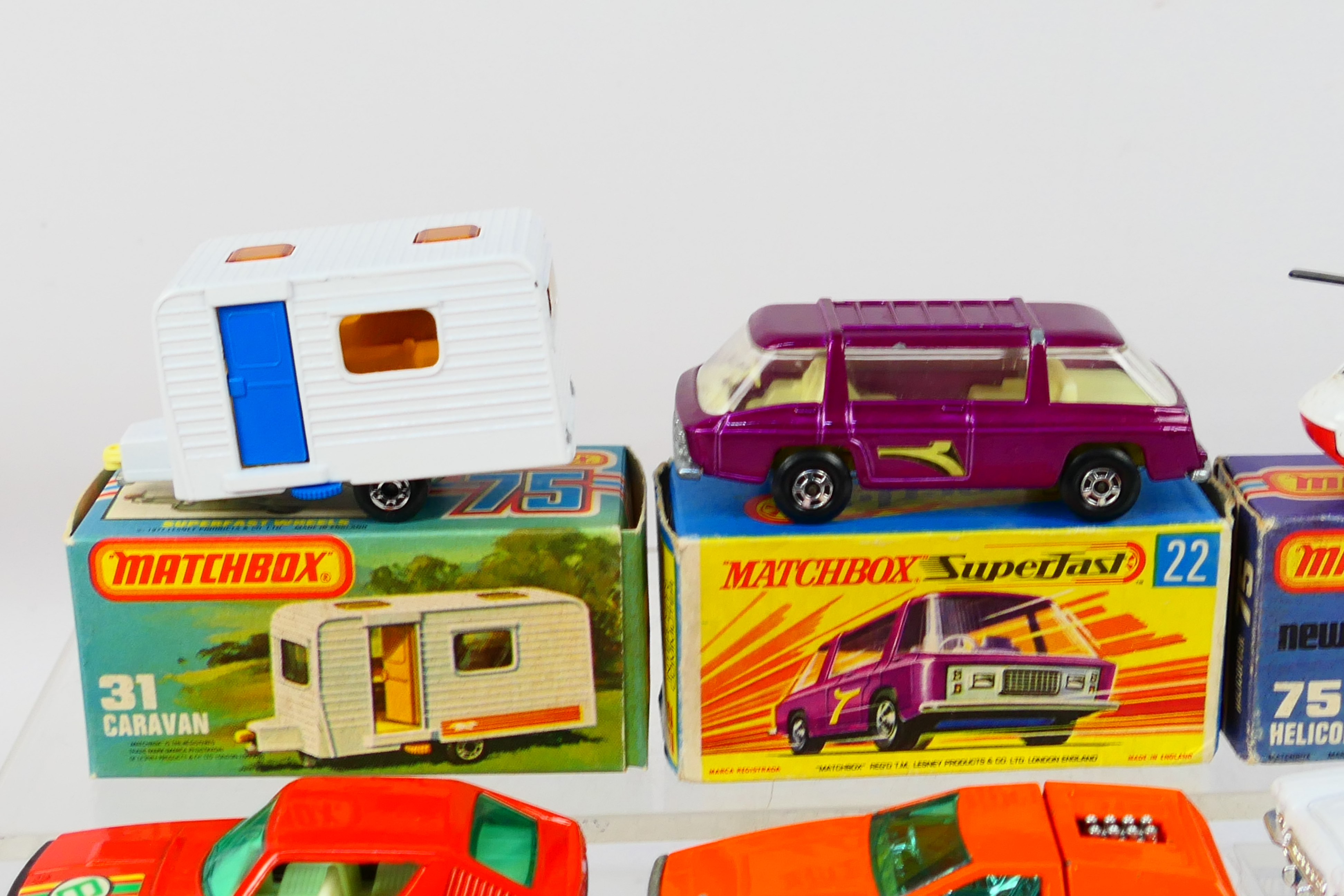 Matchbox - Superfast - 6 x models, Freeman Inter-City Commuter # 22, Caravan # 31, Tanzara # 53, - Image 2 of 5