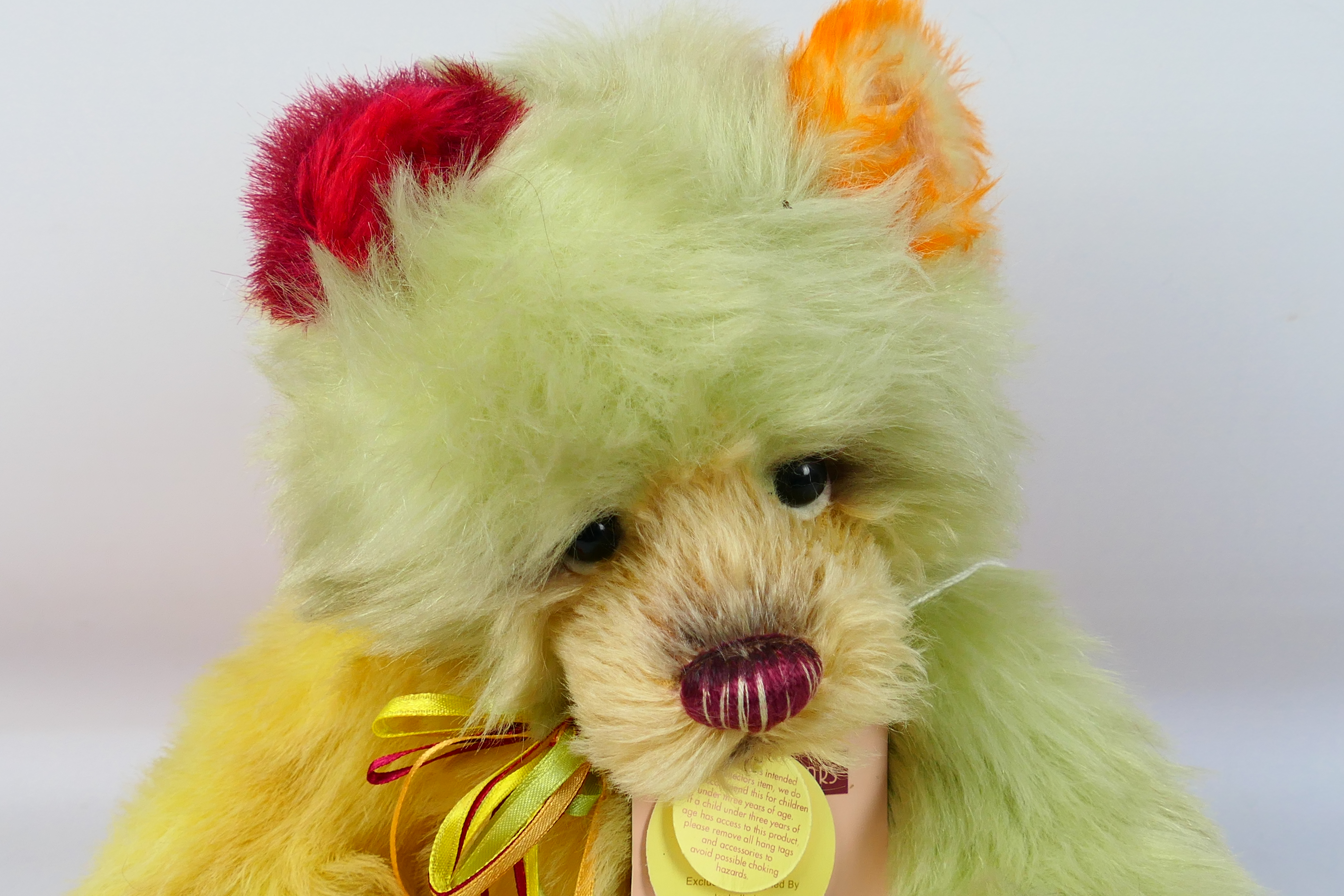 Charlie Bear - Plush - A Charlie Bear Collectors Plush Named Ice Lolly (#CB125094) 38cm, - Image 2 of 5