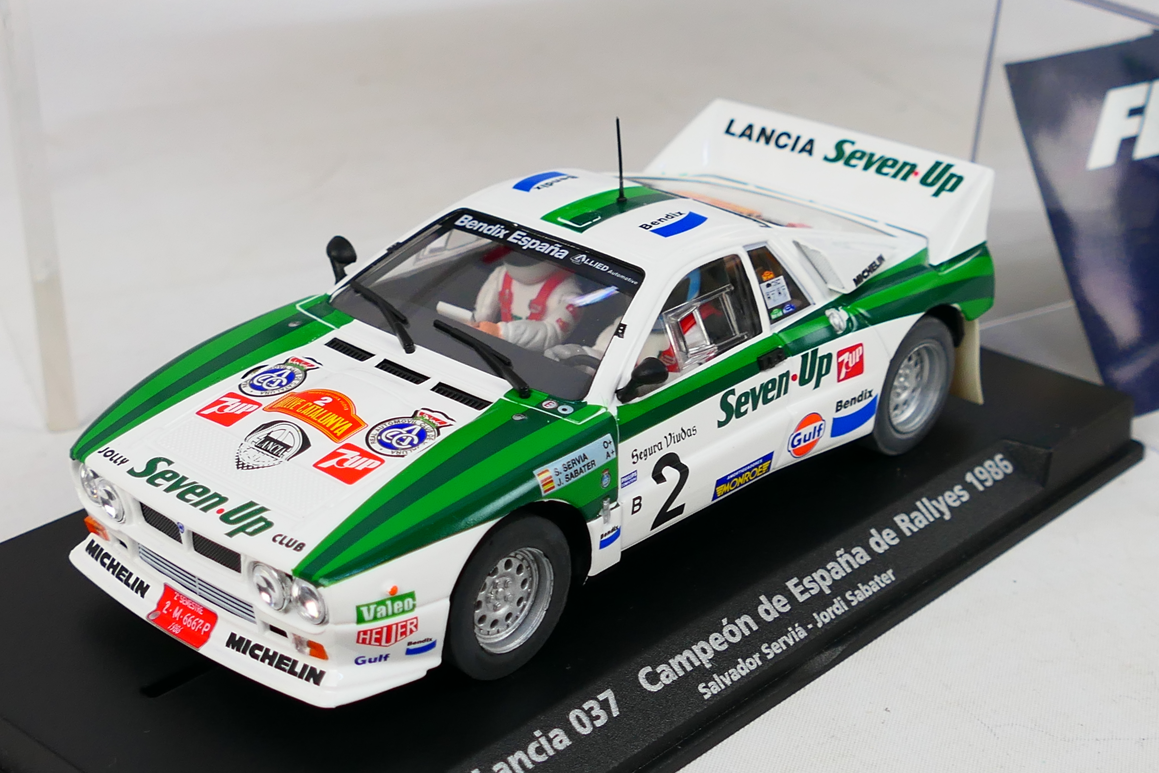 SCX - Fly - Two boxed 1:32 scale Lancia slot cars. - Image 2 of 4