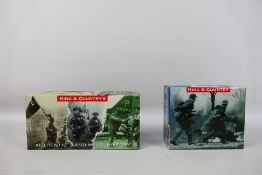 King and Country - Two boxed figures sets from the King and Country 'Afrika Korps' series.