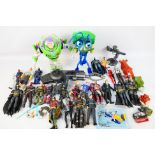 DC Collectibles - McFarlane Toys - Others - An unboxed group of action figures and accessories in