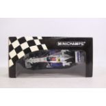 Minichamps - A 1:18 scale BMW Sauber F1 2008 Robert Kubica car # 100 080004.