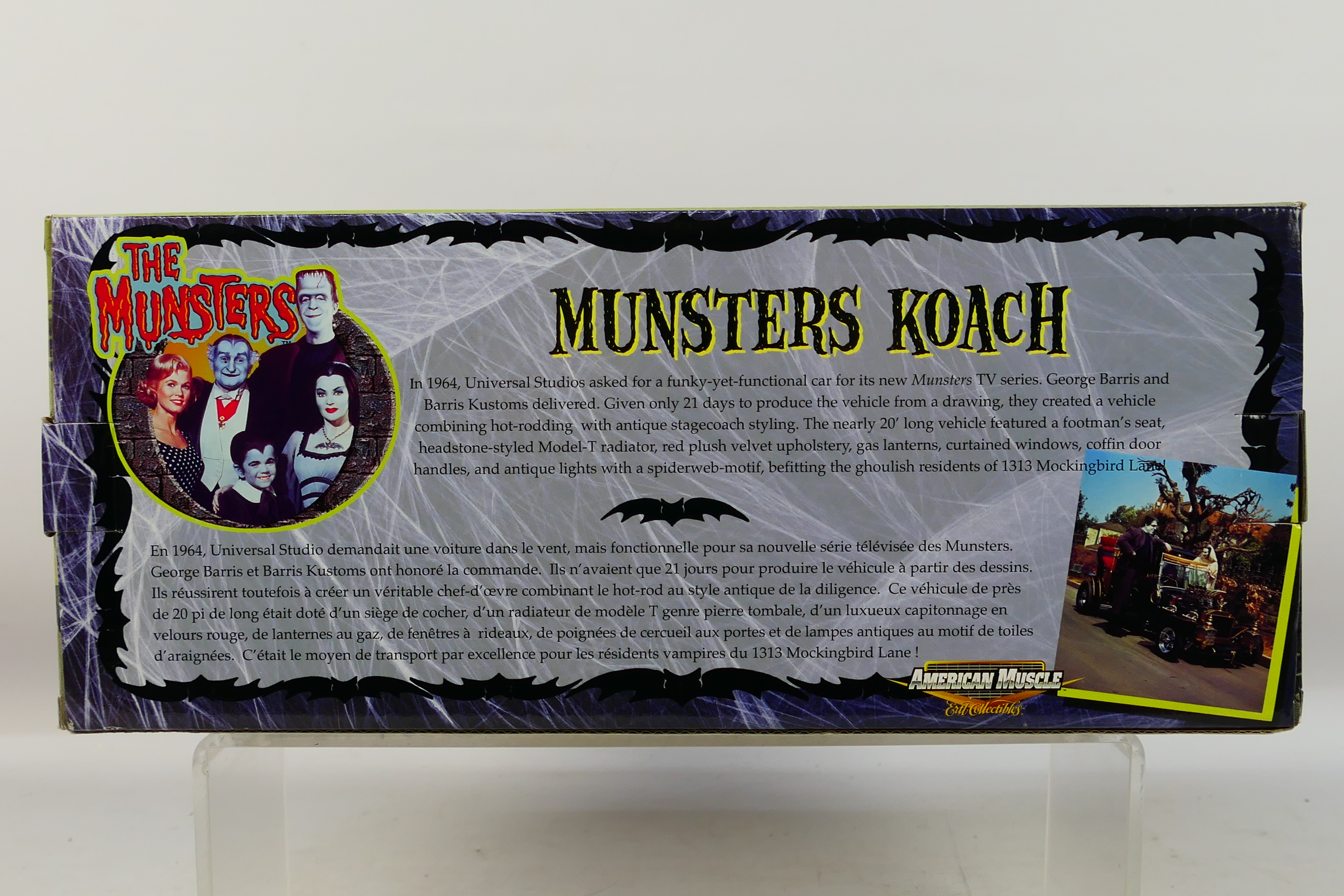 Ertl - A boxed 1:18 scale Ertl 'American Muscle' #36685 'Munsters Koach'. - Image 5 of 6