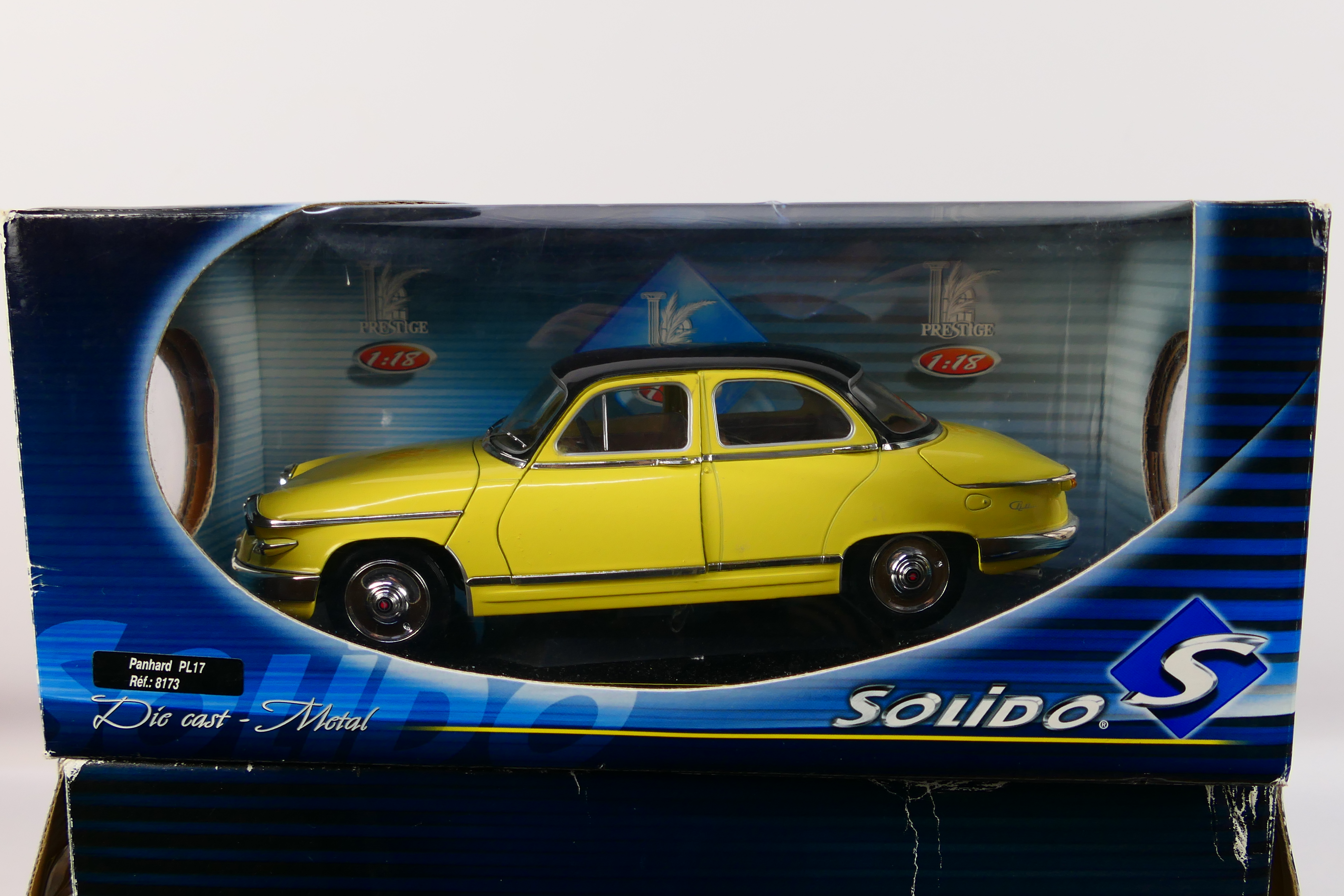 Solido - Three boxed 1:18 scale diecast model cars by Solido, - Image 4 of 4