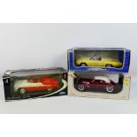 Signature Models - Anson - Welly - Three boxed 1:18 scale diecast model cars.