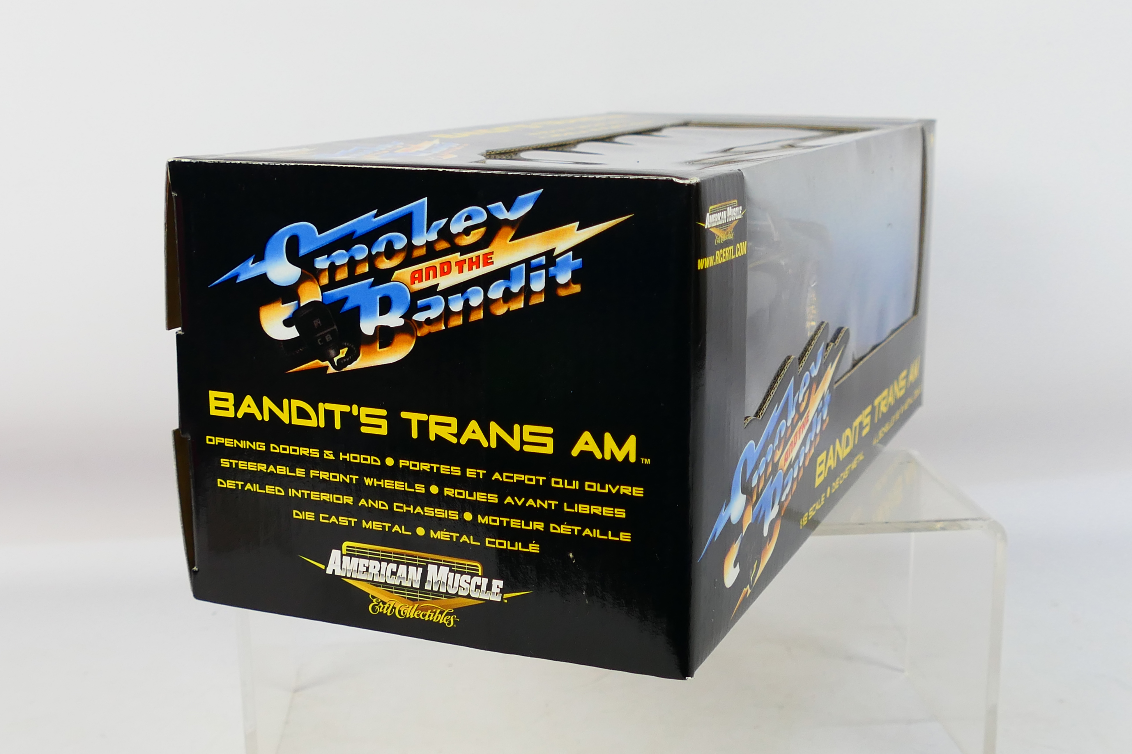 Ertl - A boxed 1:18 scale Ertl 'American Muscle' #33131 'Smokey and The Bandit' Bandit's Trans Am. - Image 4 of 5