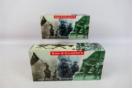 King and Country - Two boxed figures sets from the King and Country '8th Army' series.