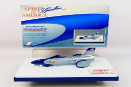 Scaleworks - A boxed 1:43 scale Scaleworks #SOA63C Craig Breedlove's 1963 'Spirit of America' Land