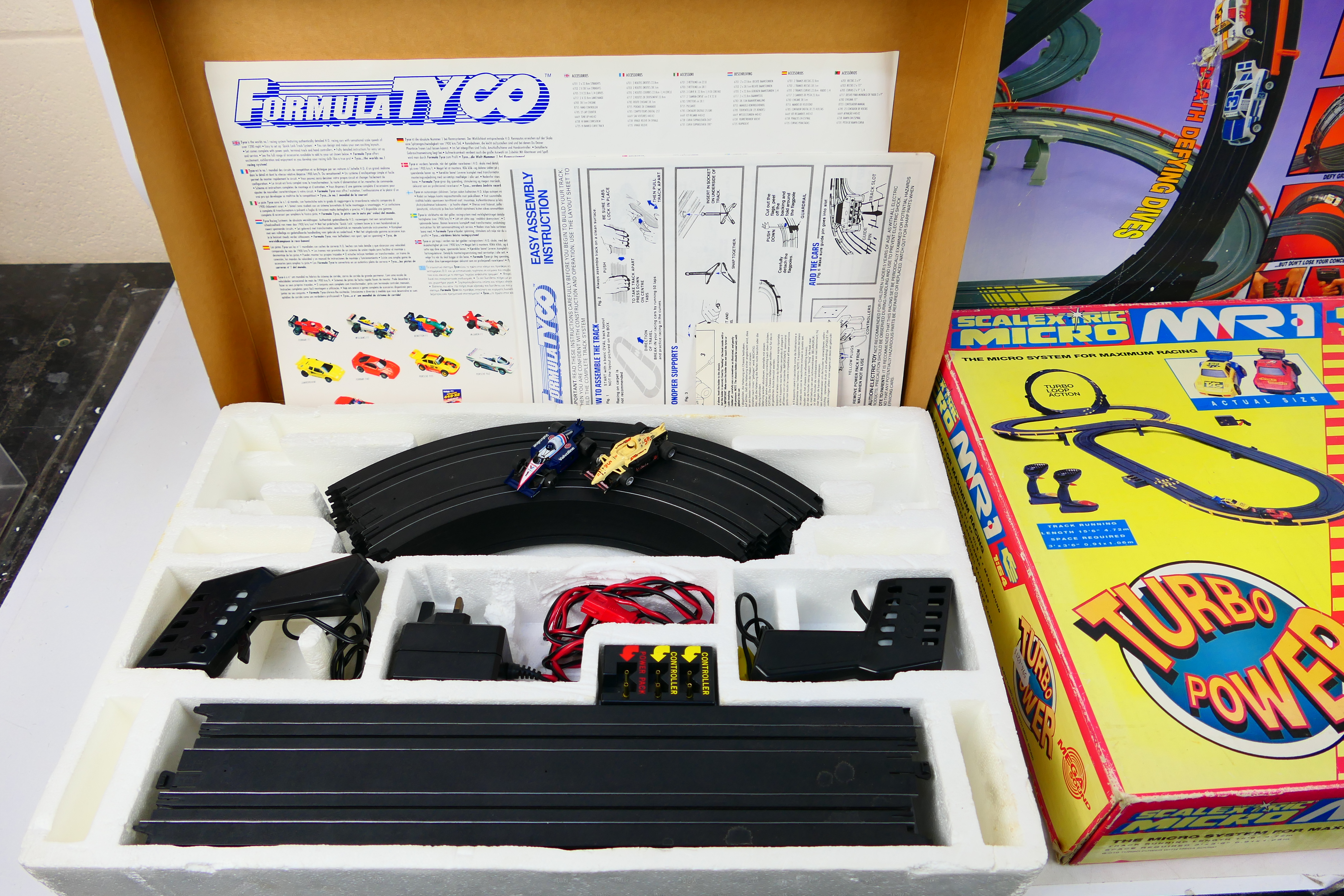 Tomy AFX - Scalextric - Tyco - 3 x slot car sets, - Image 5 of 11