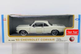 Sun Star - A boxed 1:18 scale Sun Star 'Classic Models' #1480 '63 Chevrolet Corvair.
