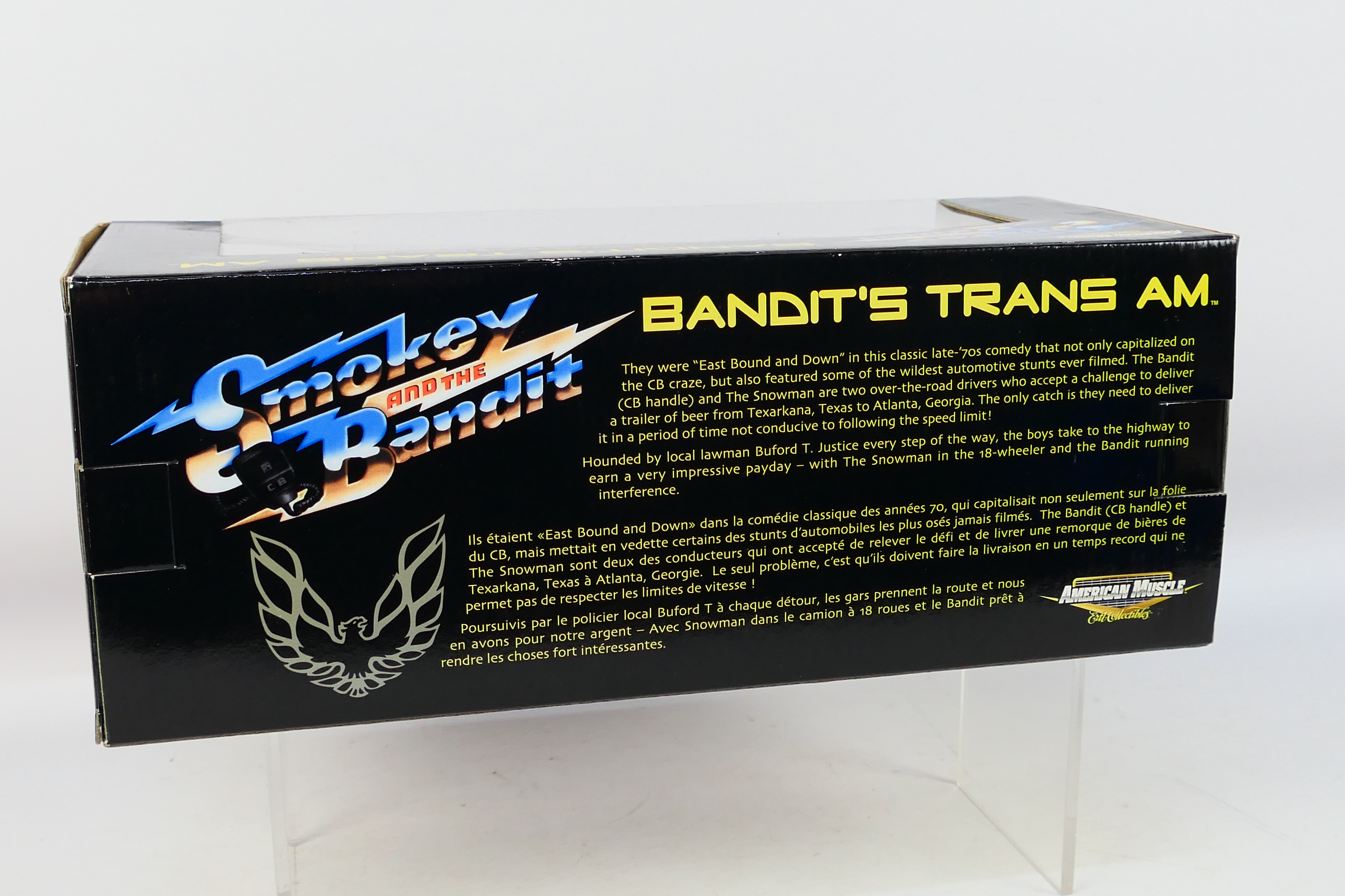 Ertl - A boxed 1:18 scale Ertl 'American Muscle' #33131 'Smokey and The Bandit' Bandit's Trans Am. - Image 5 of 5
