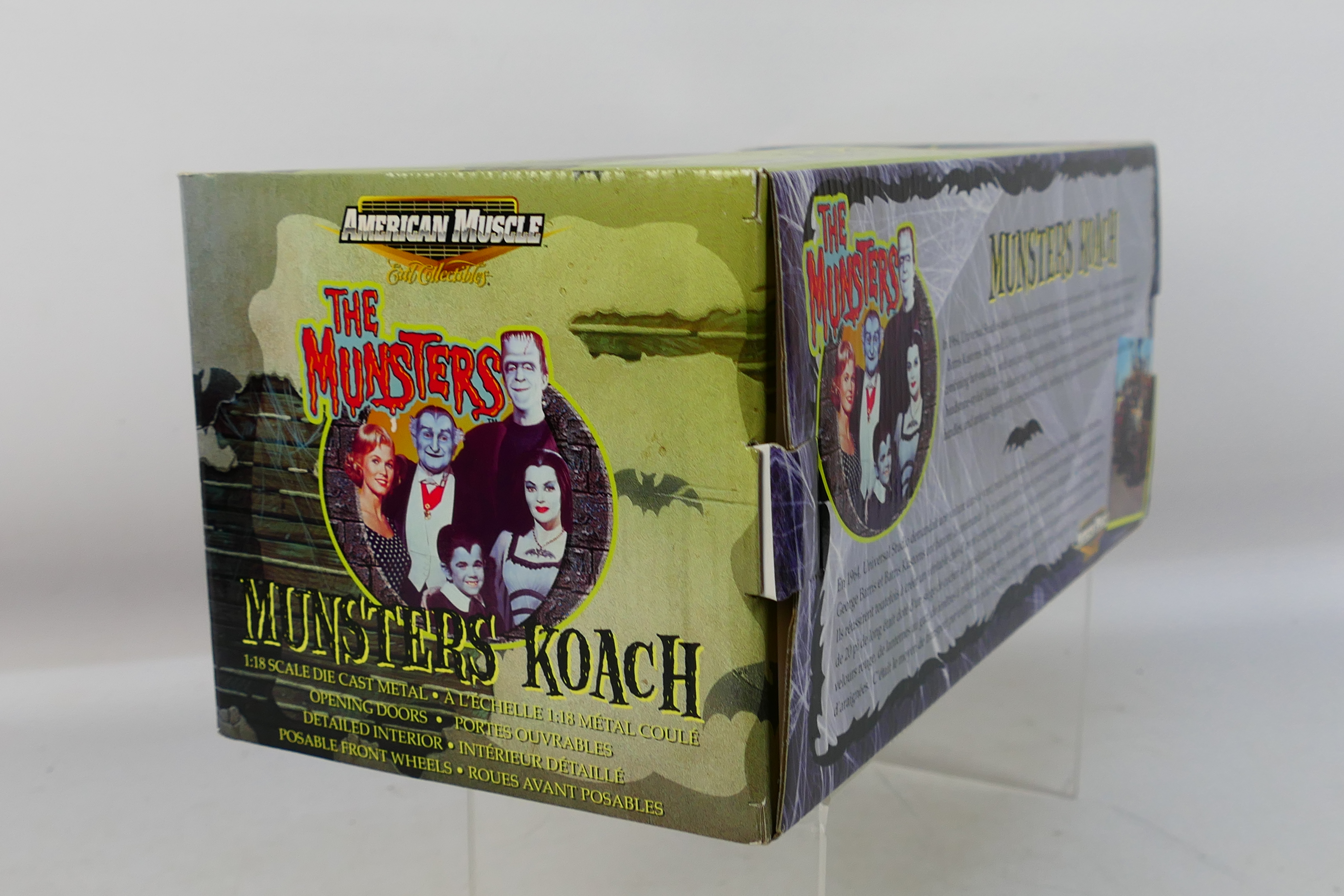 Ertl - A boxed 1:18 scale Ertl 'American Muscle' #36685 'Munsters Koach'. - Image 6 of 6