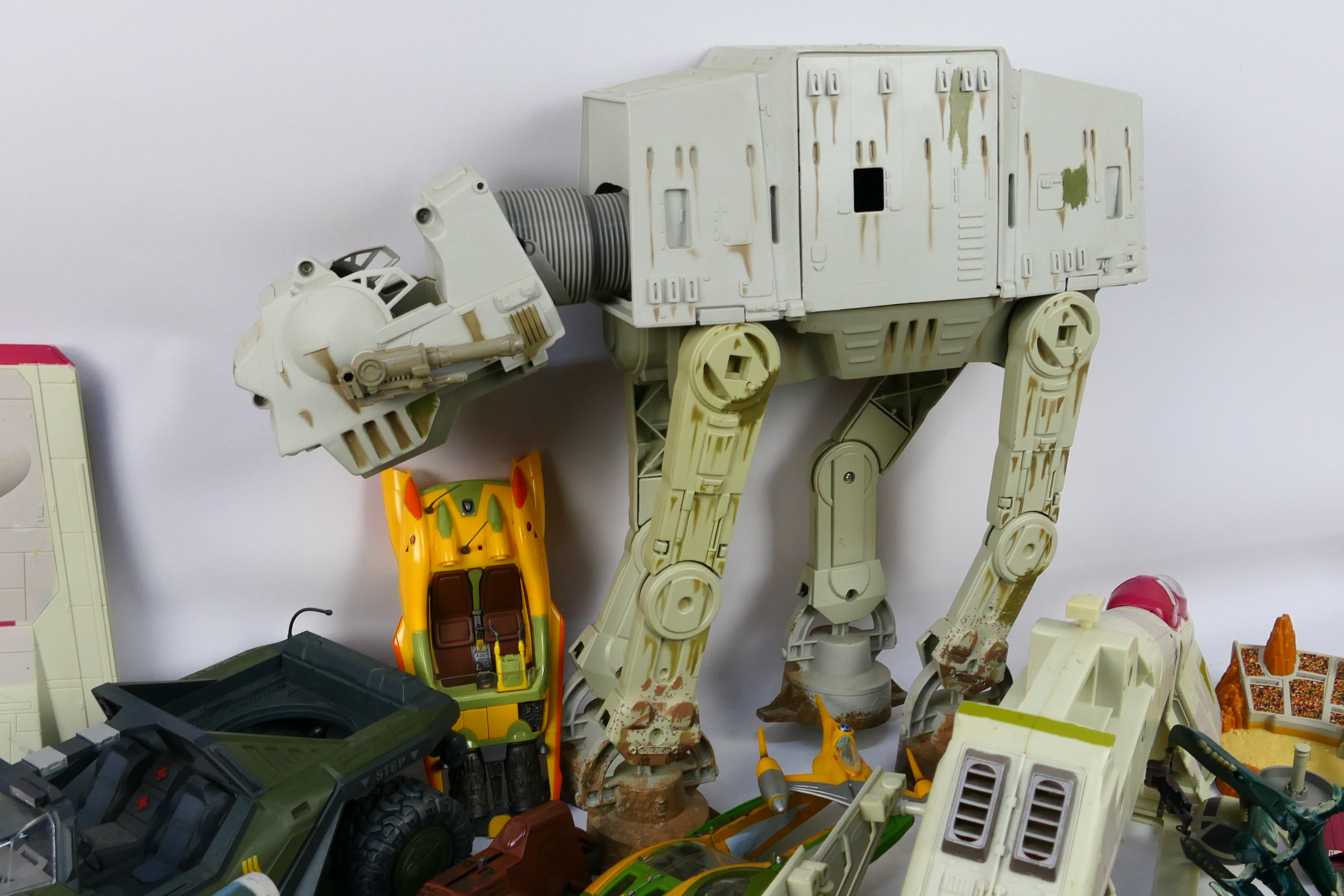 Star Wars - Hasbro - Galoob - Others - A fleet of unboxed predominately Star Wars vehicles, - Image 2 of 6