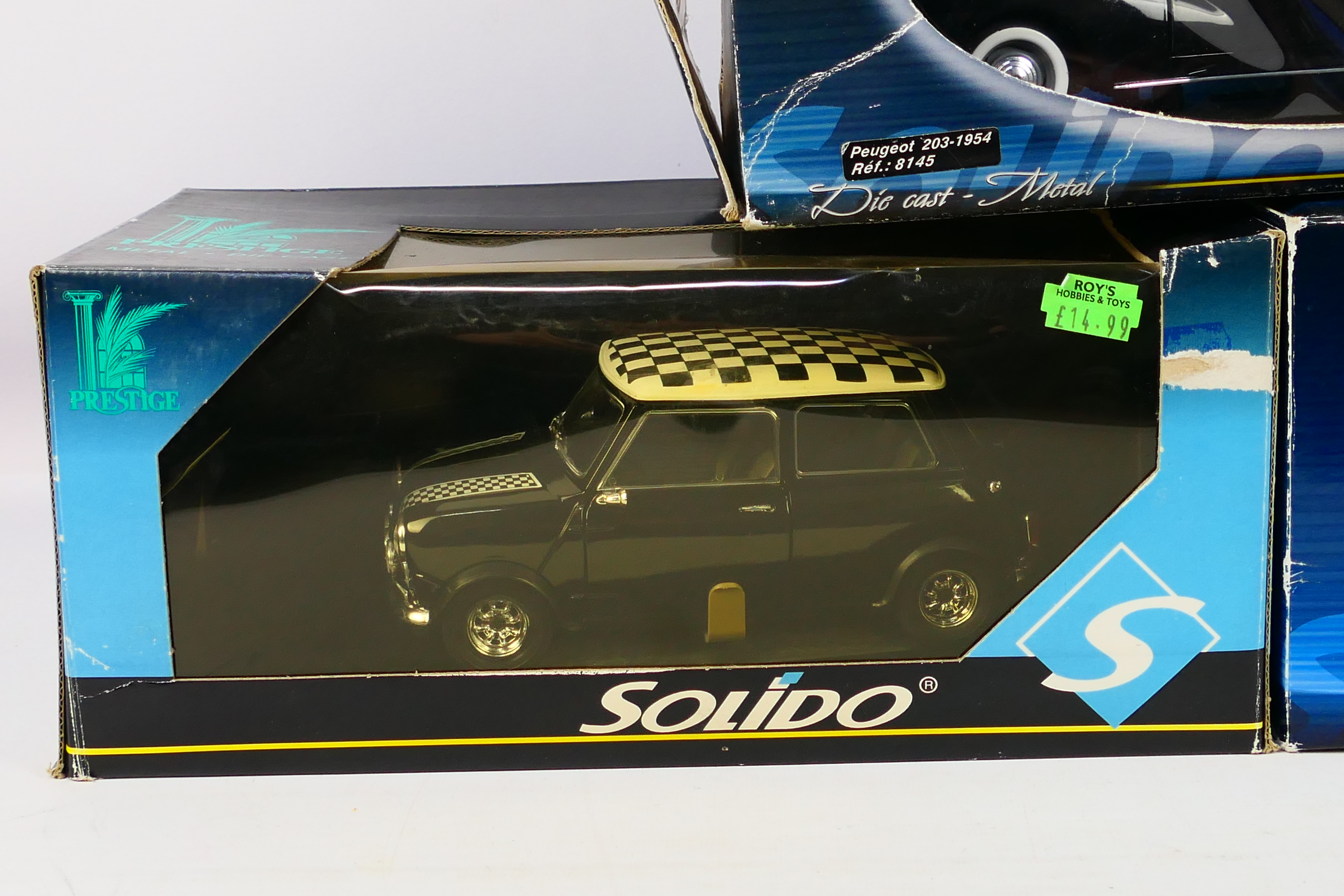 Solido - Three boxed 1:18 scale diecast model cars by Solido, - Image 2 of 4