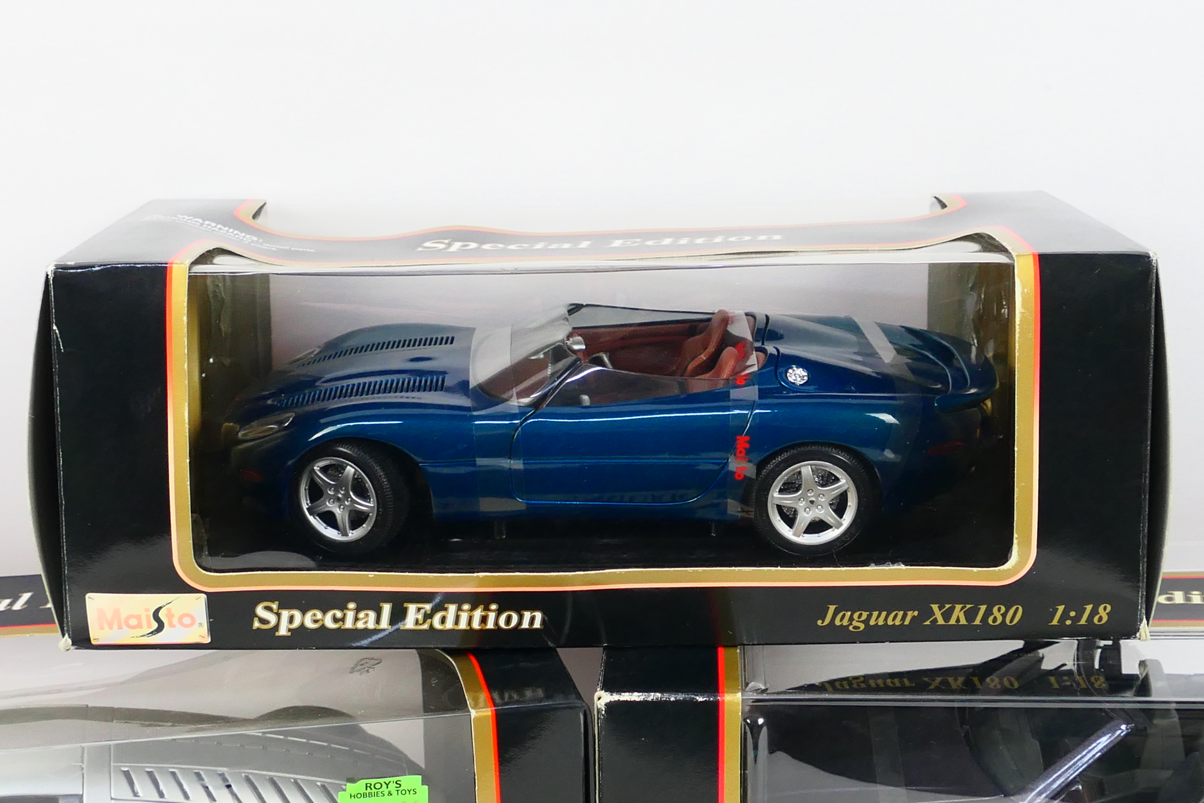Maisto - Three boxed 1:18 scale Maisto 'Special Edition' diecast model cars. - Image 4 of 4