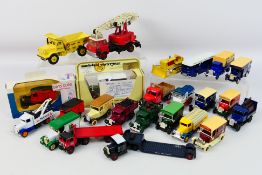 Matchbox - Dinky - Lledo - A assortment of over 20 unboxed Diecast items including Dinky Fire