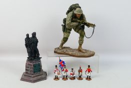 McFarlane's Military - Sculptures UK - A unboxed Marine Corps Recon figure,