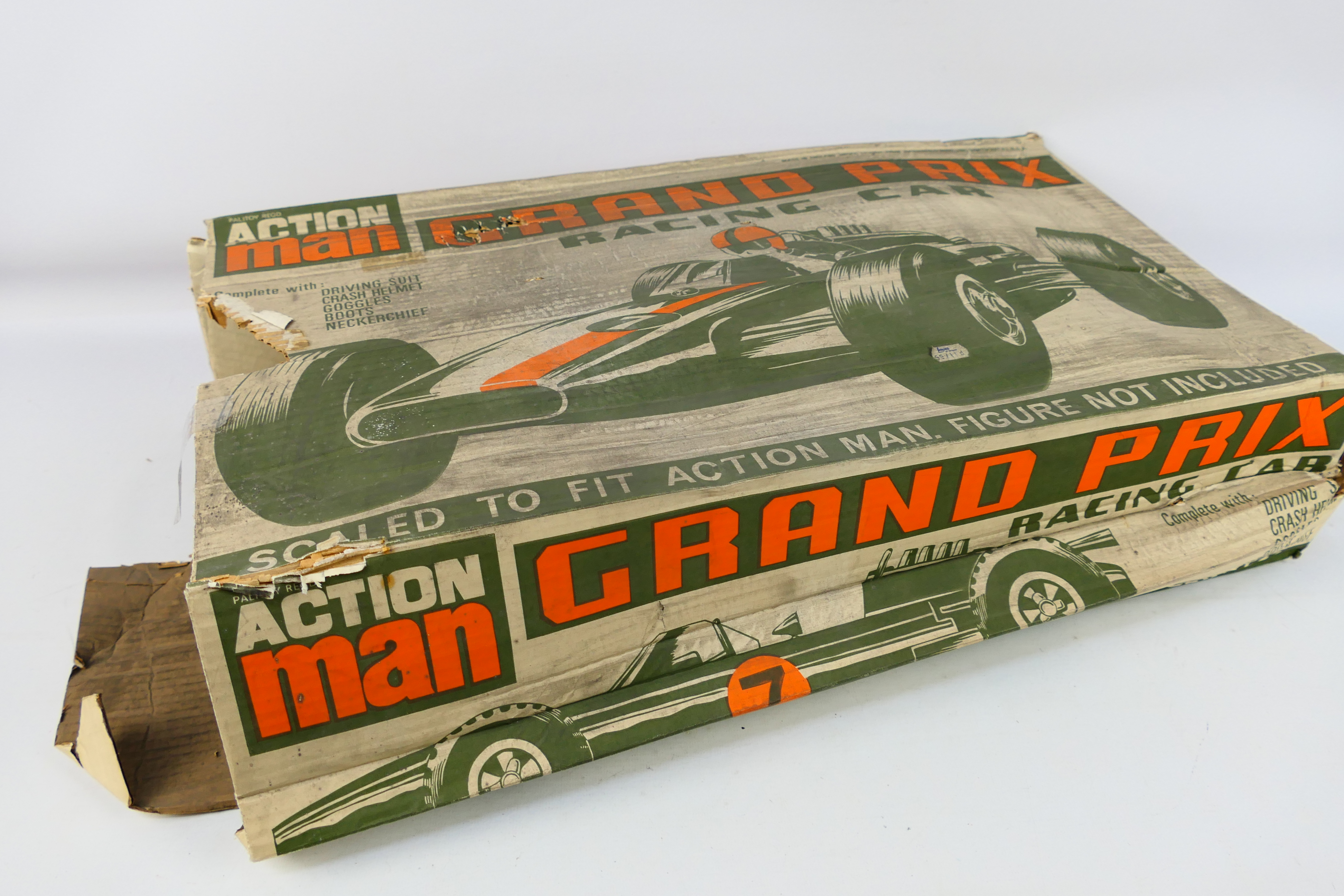 Palitoy - Action Man - An Action Man Grange Prix Racing Car (#34810) 60cm long This item is the car - Image 8 of 9