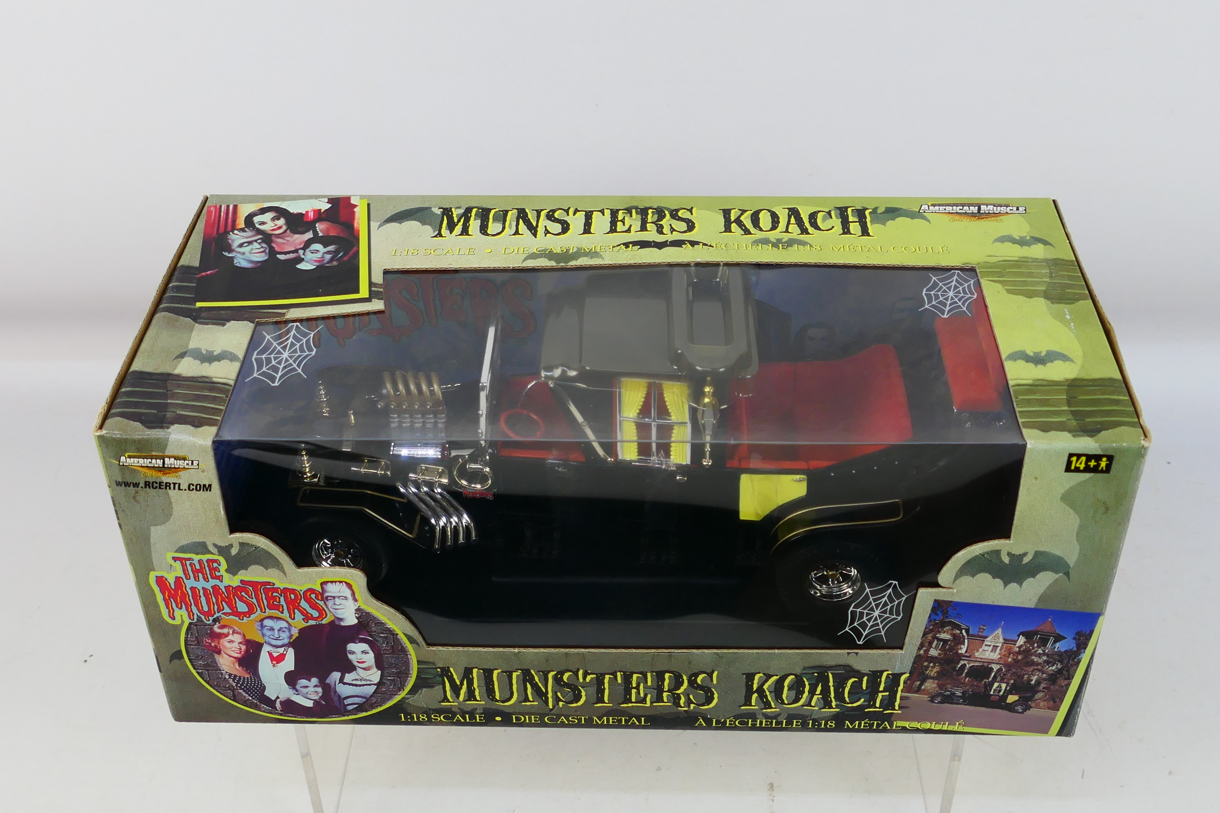 Ertl - A boxed 1:18 scale Ertl 'American Muscle' #36685 'Munsters Koach'. - Image 3 of 6