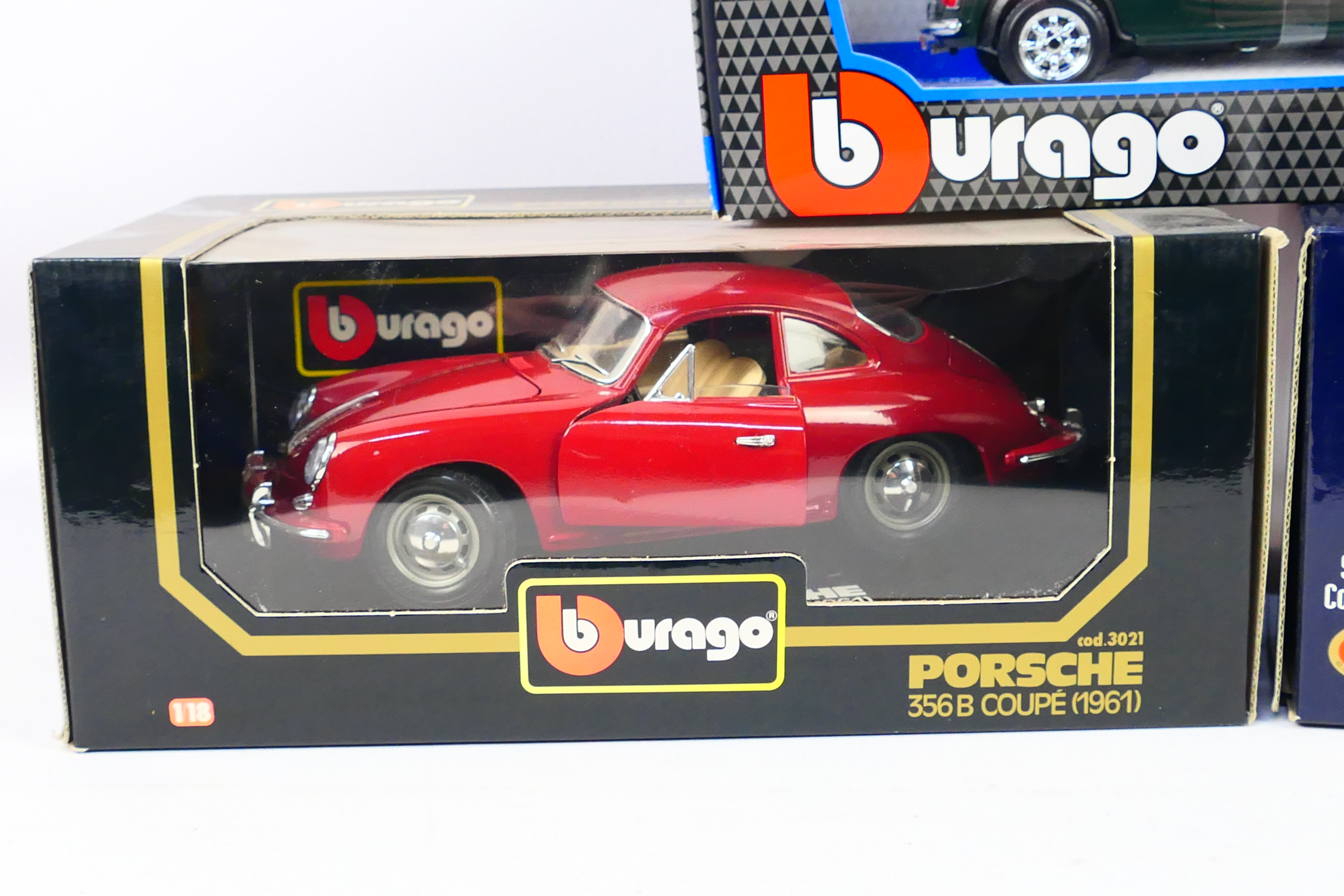 Bburago - Three boxed 1:18 scale diecast model cars from Bburago, - Image 3 of 4