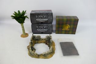 King and Country - Corgi - Other - A boxed group of 1:32 scale 8th Army figures together with two