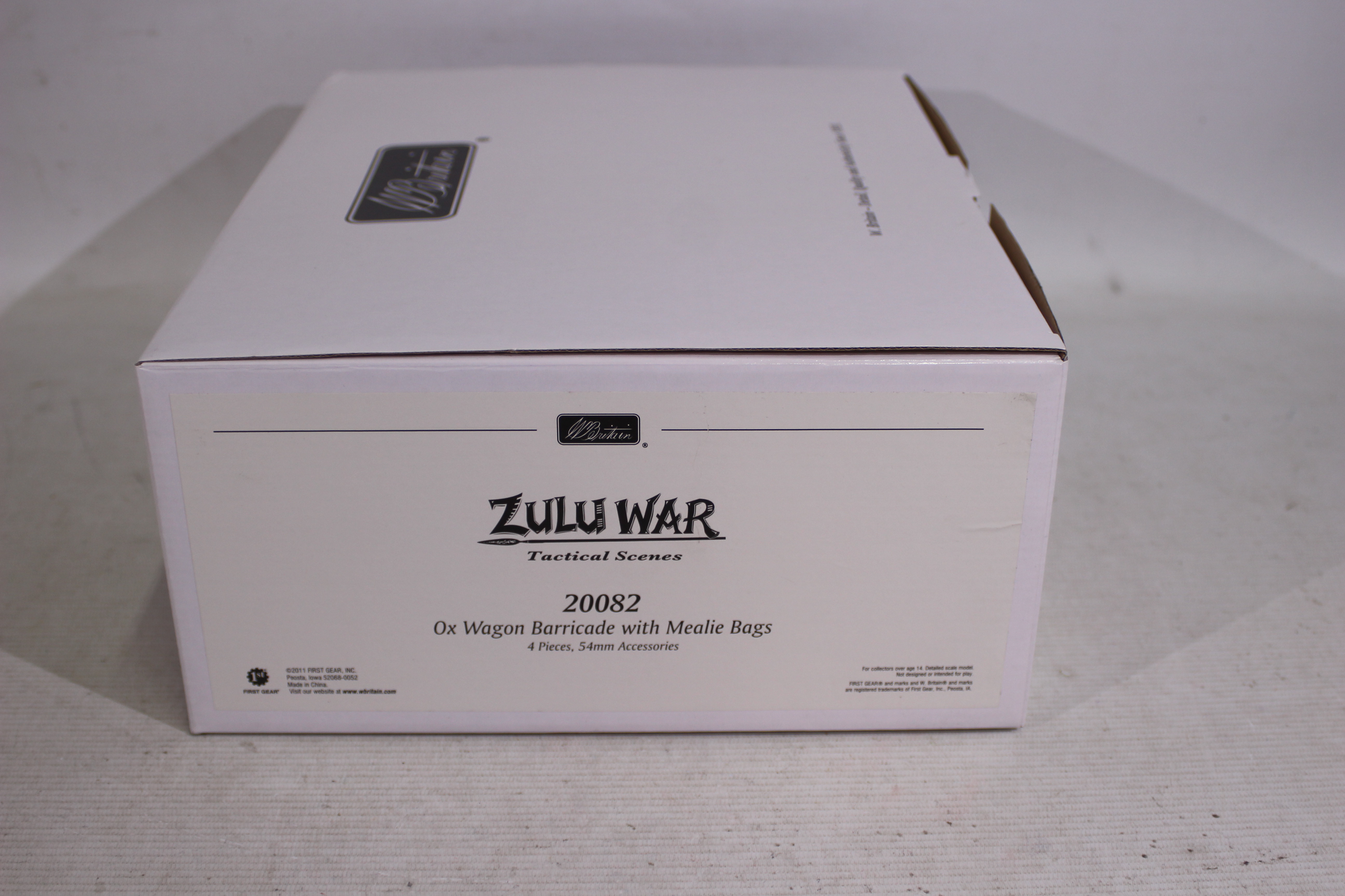 Britains - A boxed Britains #20082 Ox Wagon Barricade with Mealie Bags from the Britains 'Zulu War