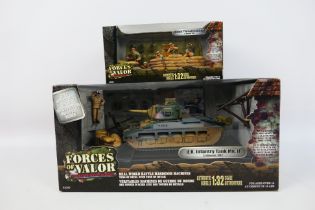 Forces of Valor - Two boxed Forces of Valor 1:32 scale diecast sets.