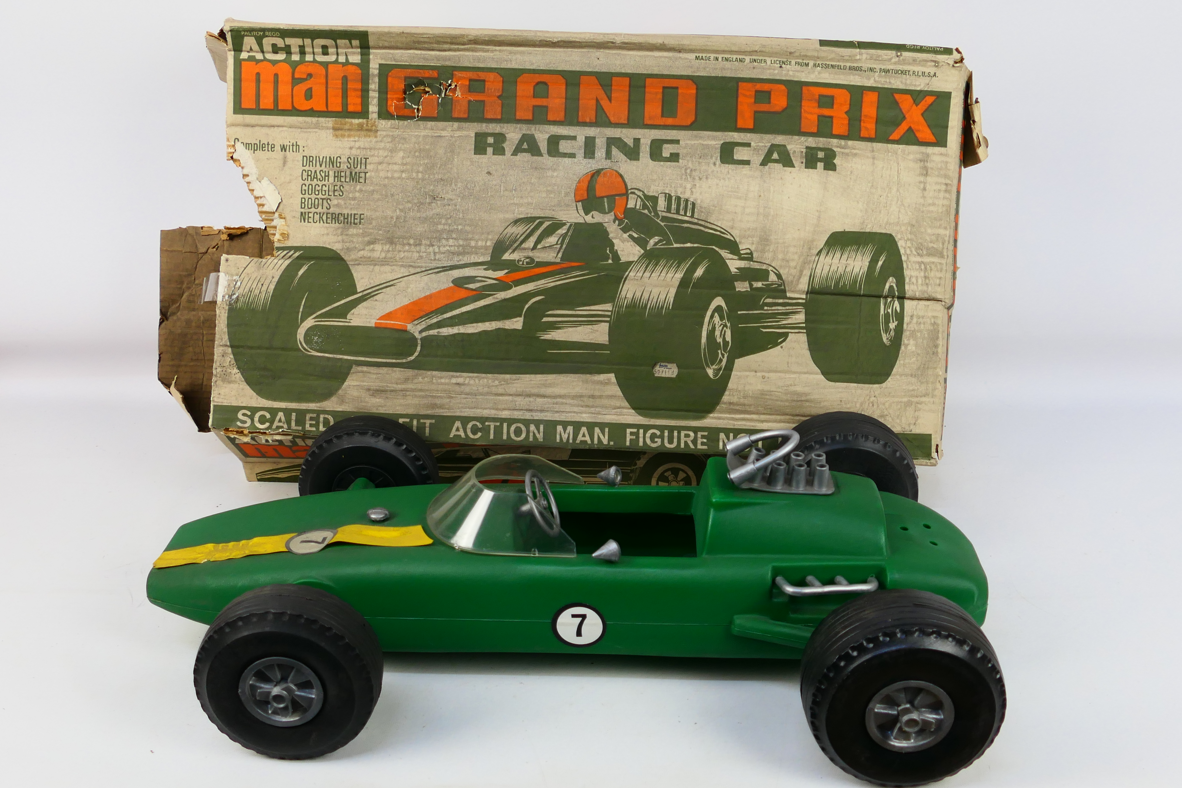 Palitoy - Action Man - An Action Man Grange Prix Racing Car (#34810) 60cm long This item is the car