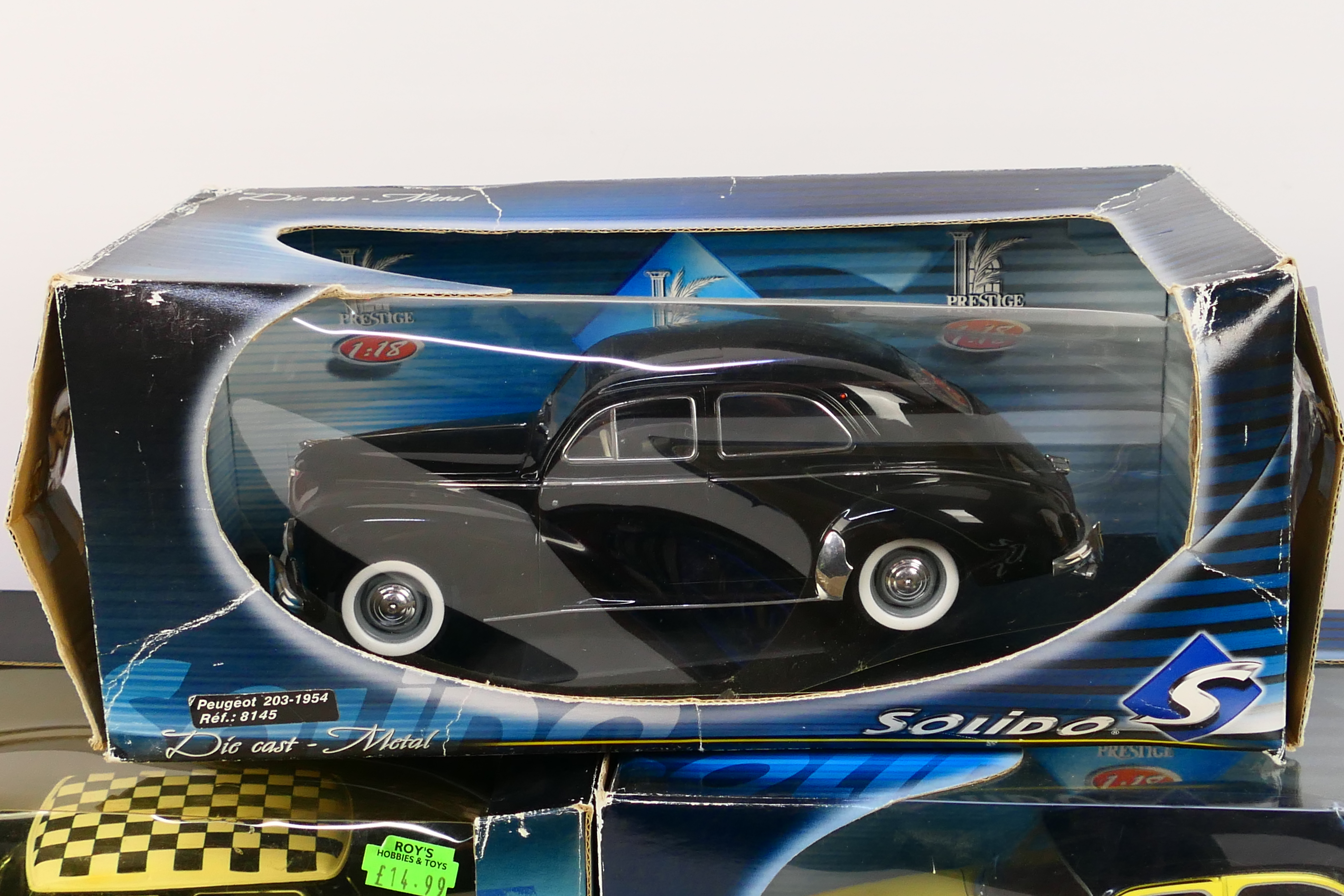 Solido - Three boxed 1:18 scale diecast model cars by Solido, - Image 3 of 4